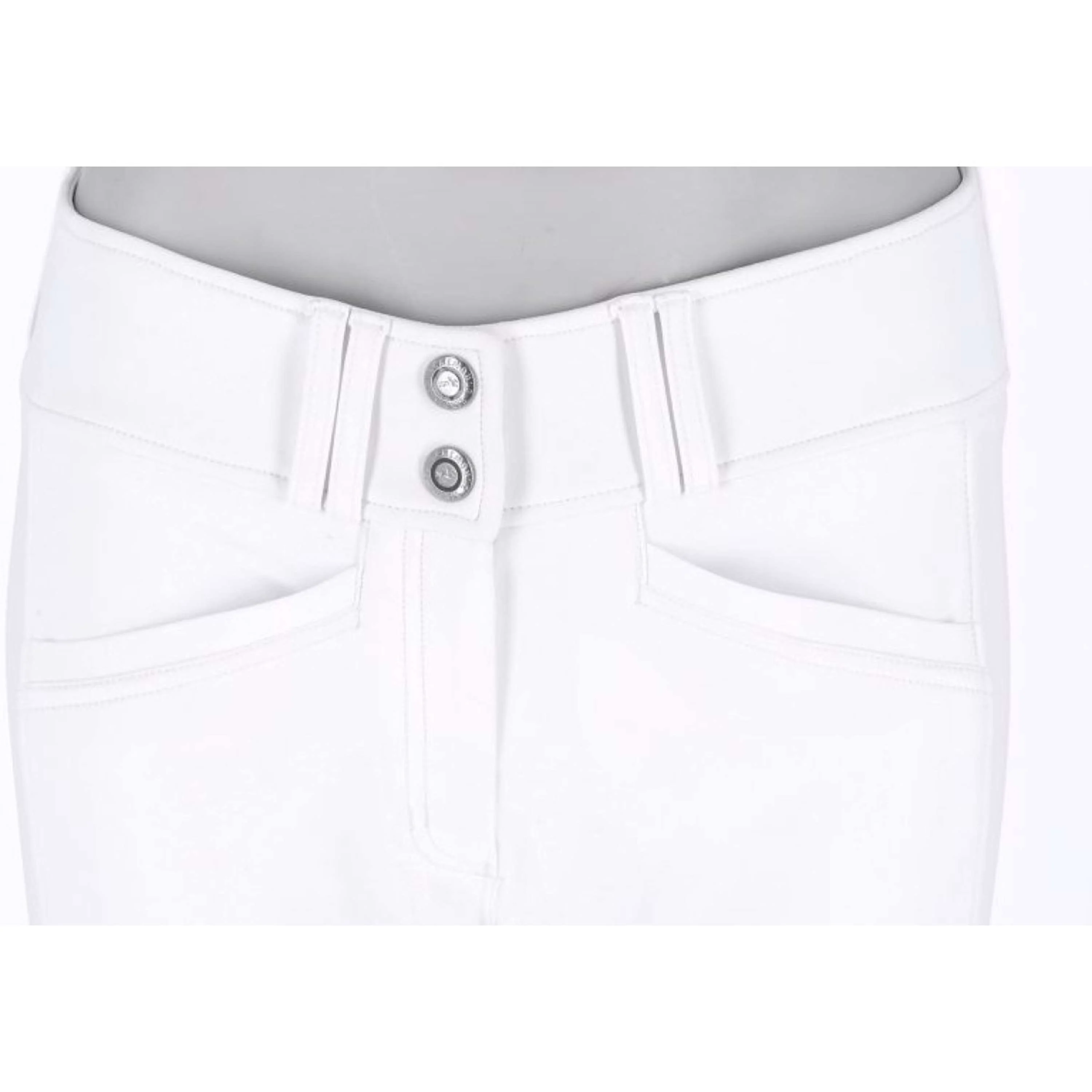 Schockemöhle Pantalon d'Équitation SPCarola Full Grip Optical White - Image 6