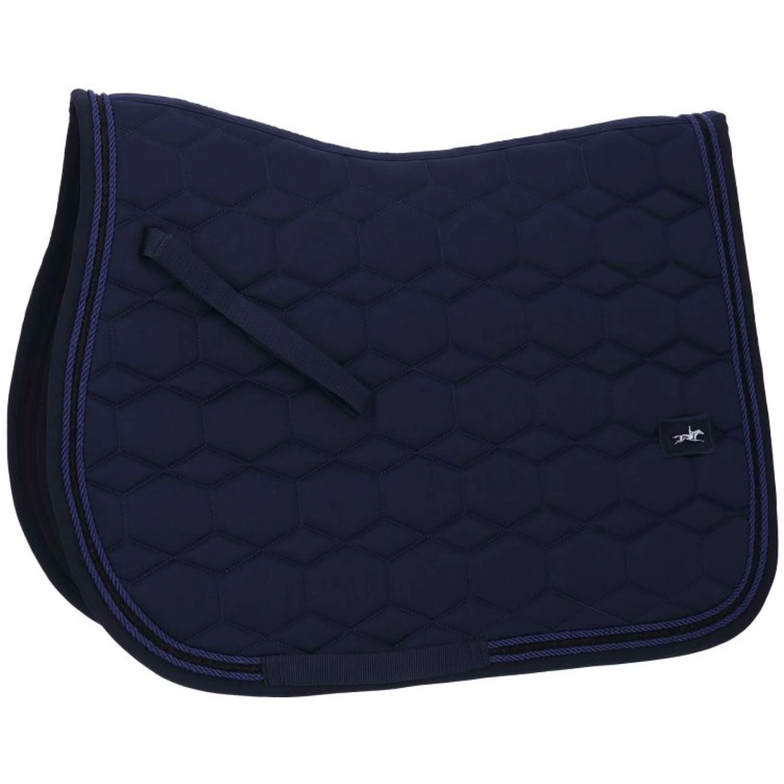 Schockemöhle Tapis de Selle High Density de Saut Foncé Marine