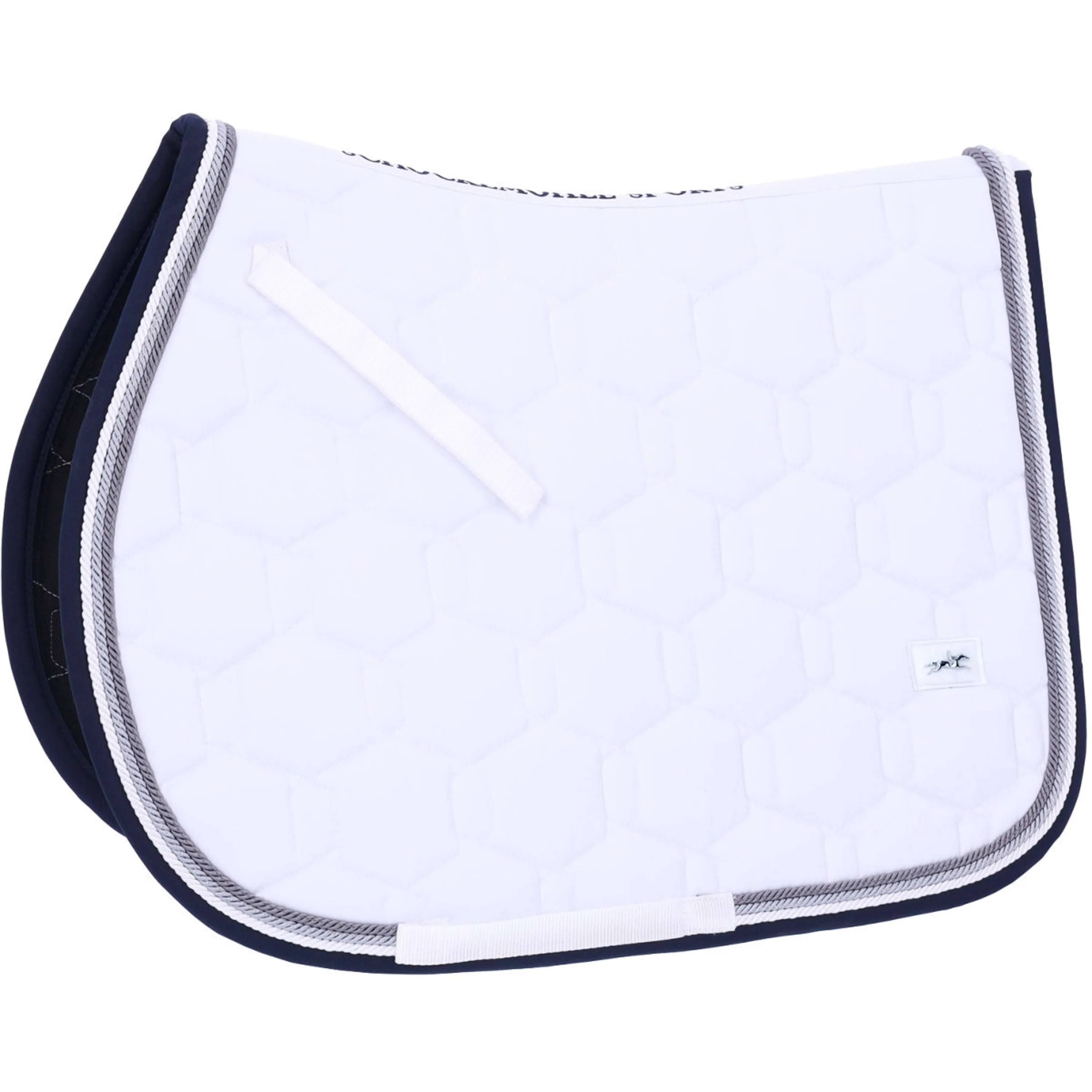 Schockemöhle Tapis de Selle SP Eco Comfort S Style de Saut Blanc