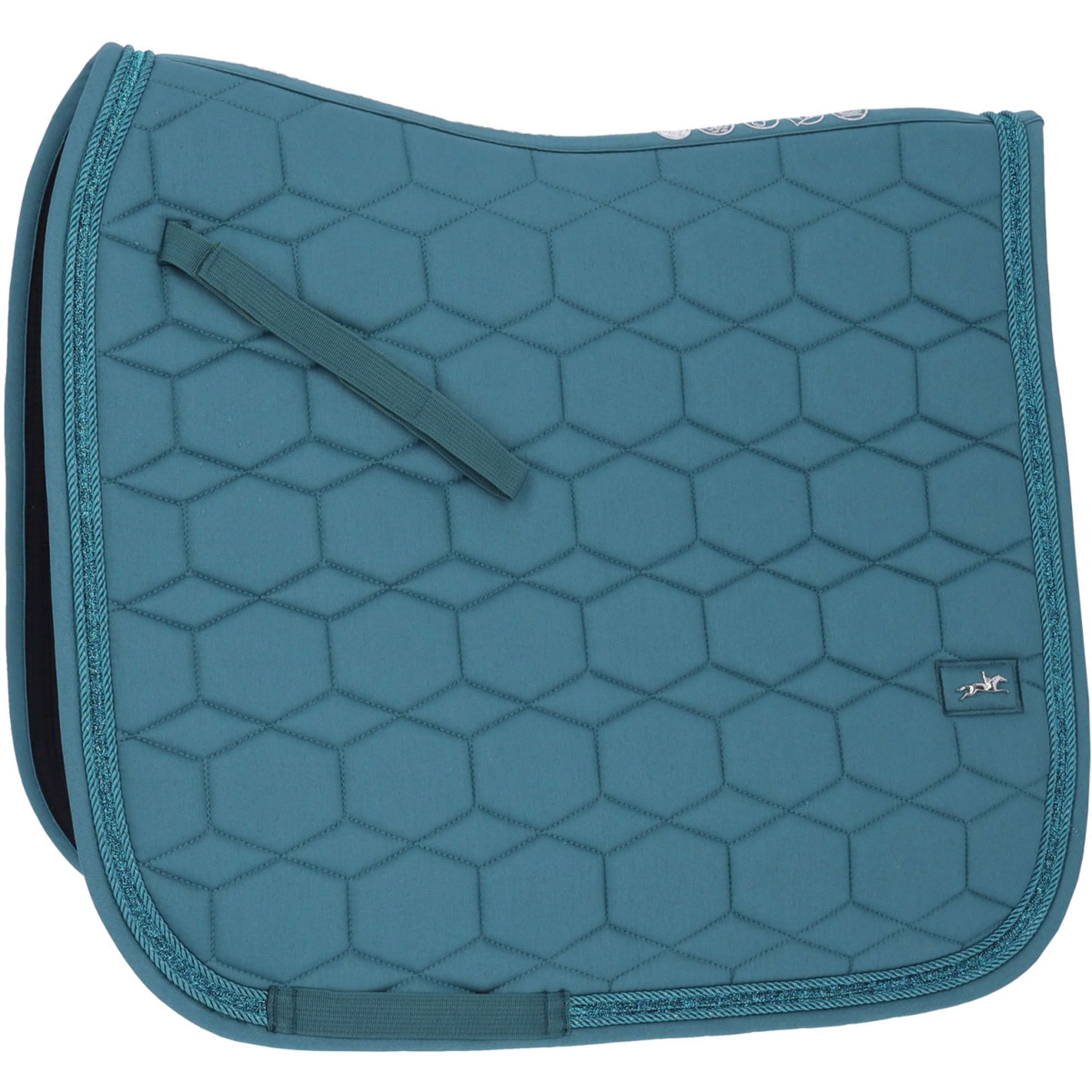 Schockemöhle Tapis de Selle SP High Density D Style Dressage Colonial Blue