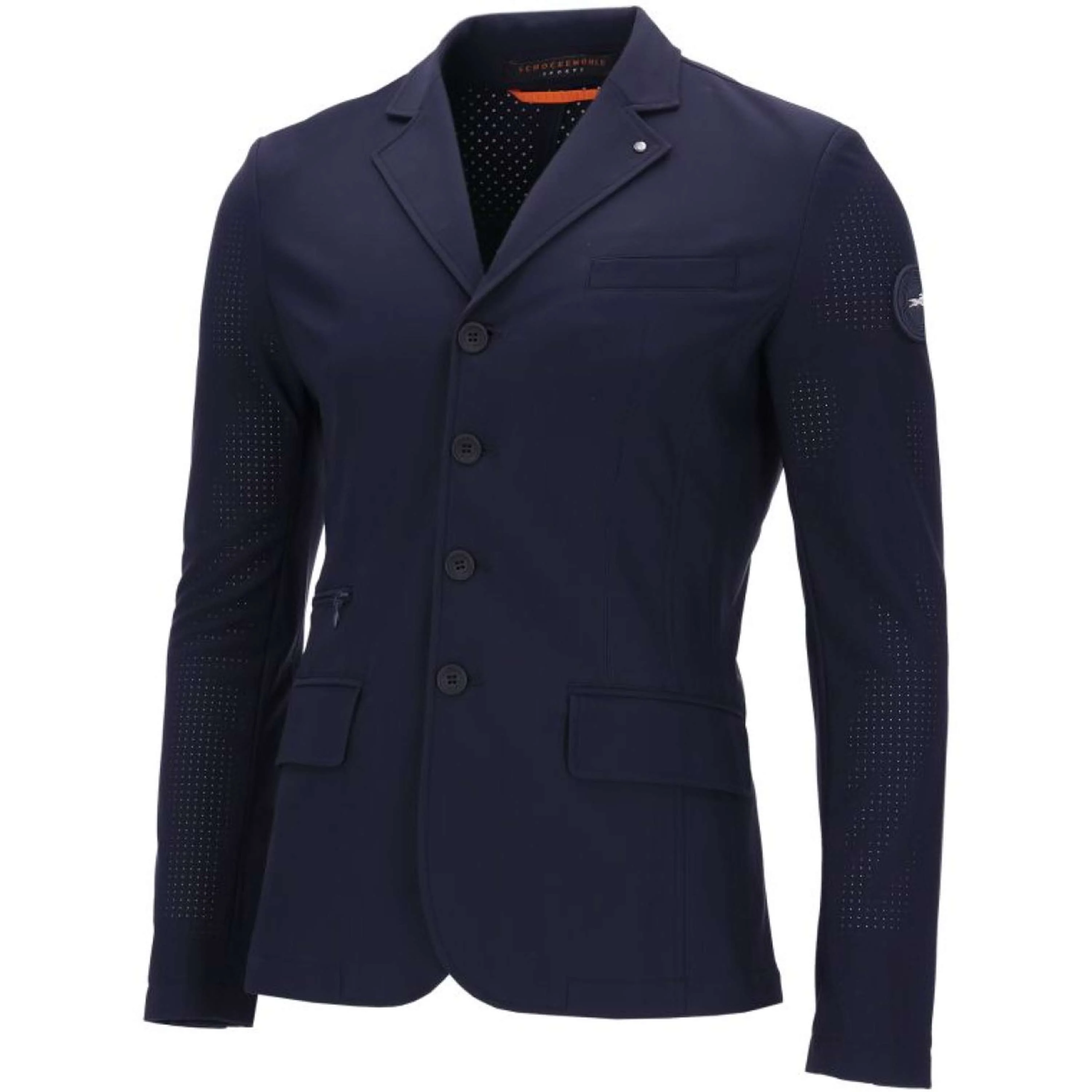 Schockemöhle Veste de Concours SPRonny Hommes Bleu Foncé
