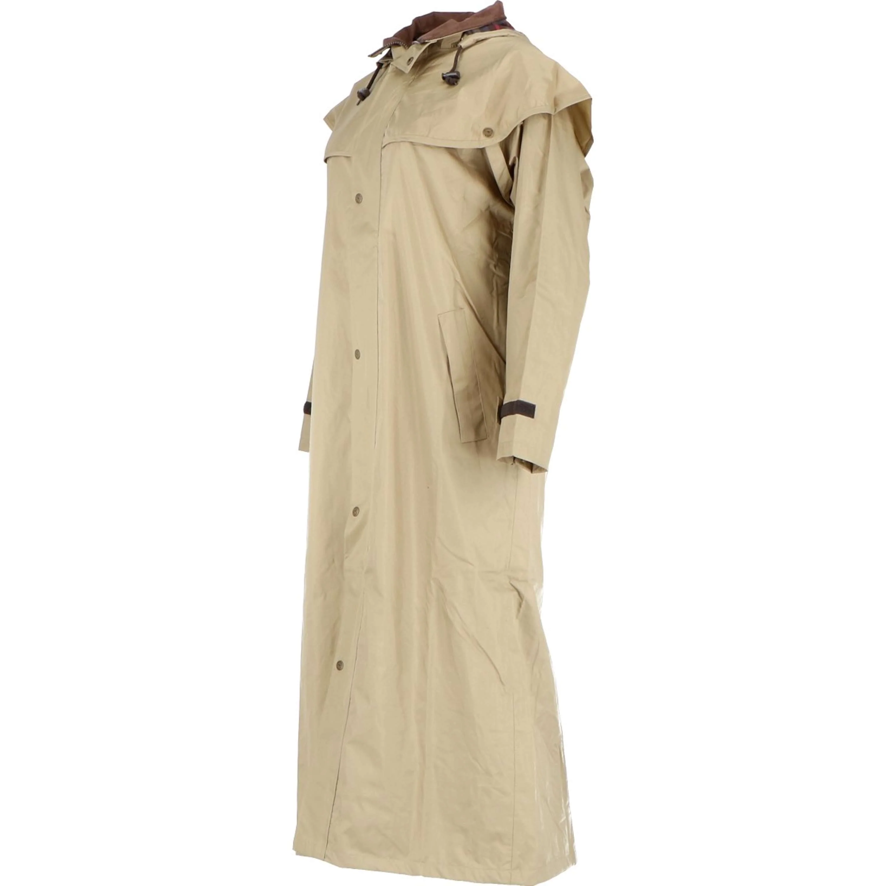 Scippis Black Roo Manteau Stockman Regen Cowboy Beige - Image 2