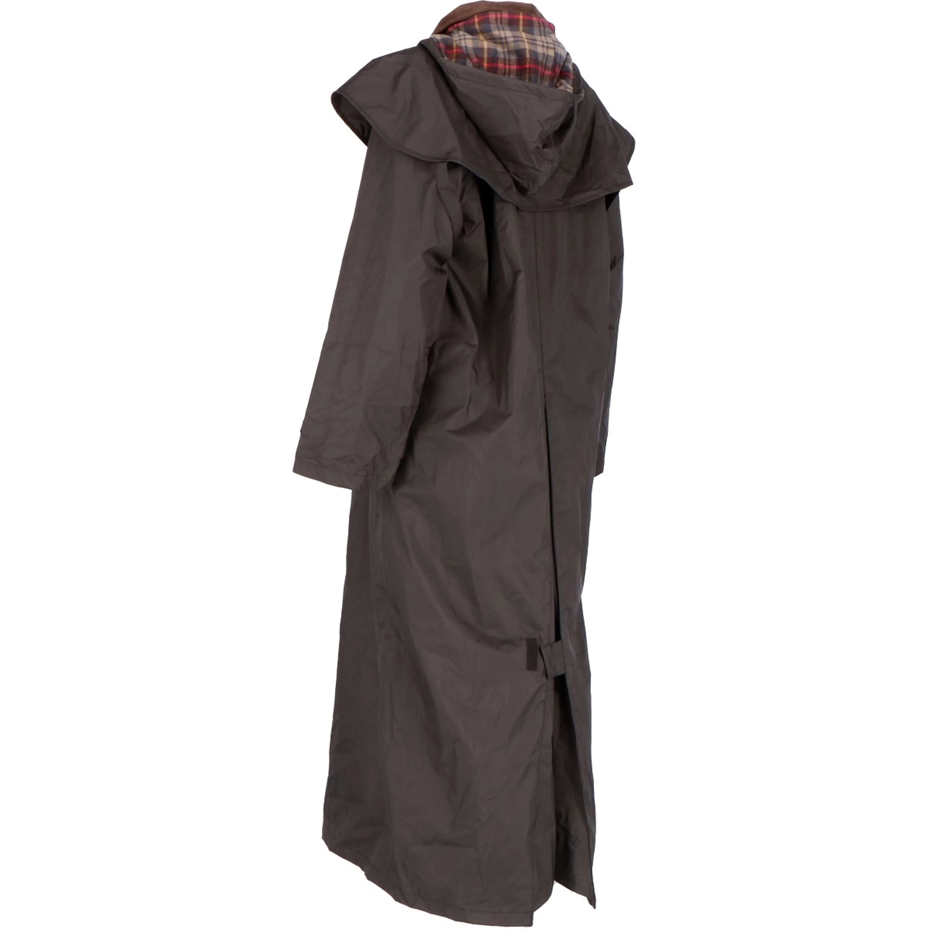 Scippis Black Roo Manteau Stockman Regen Cowboy Marron - Image 4
