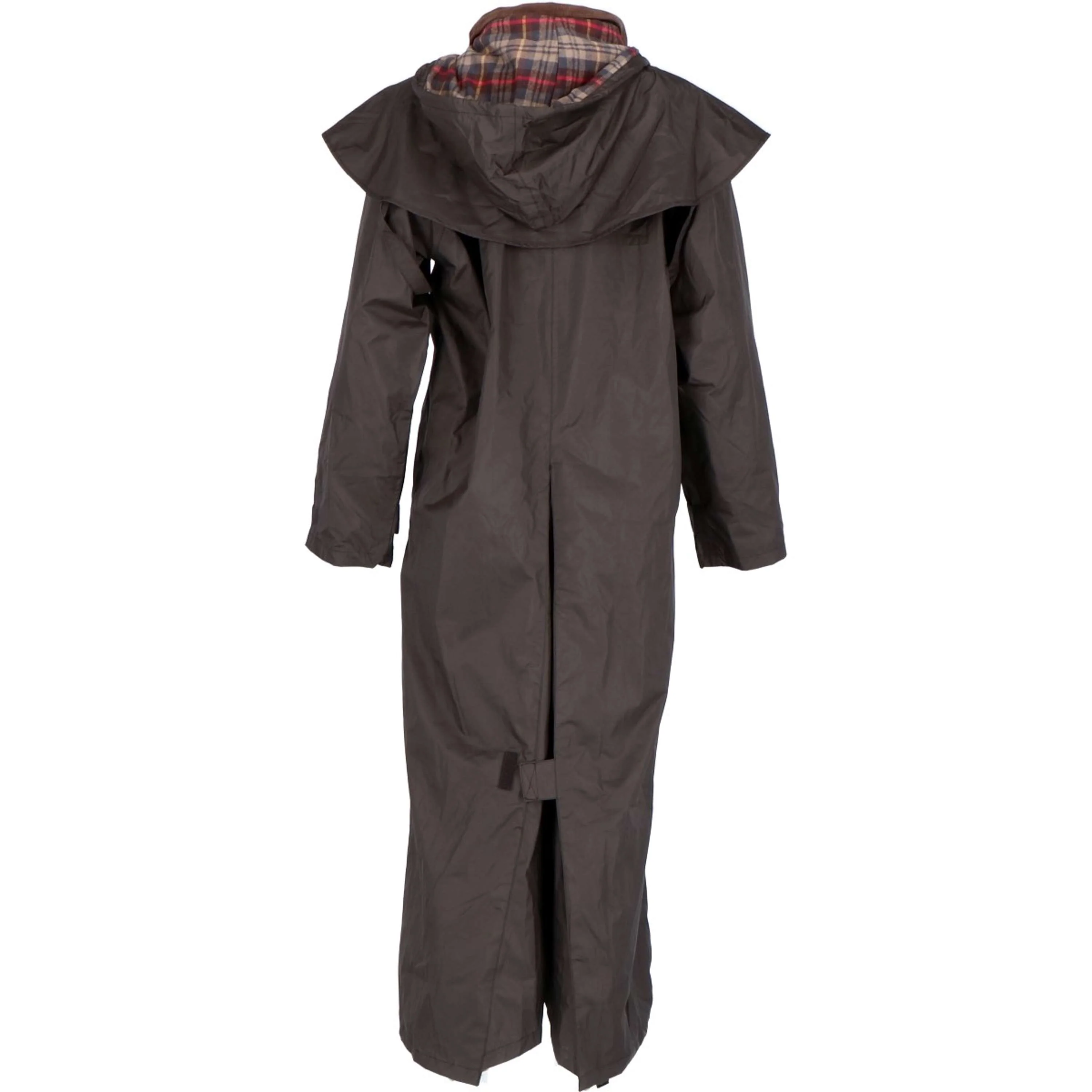 Scippis Black Roo Manteau Stockman Regen Cowboy Marron - Image 5