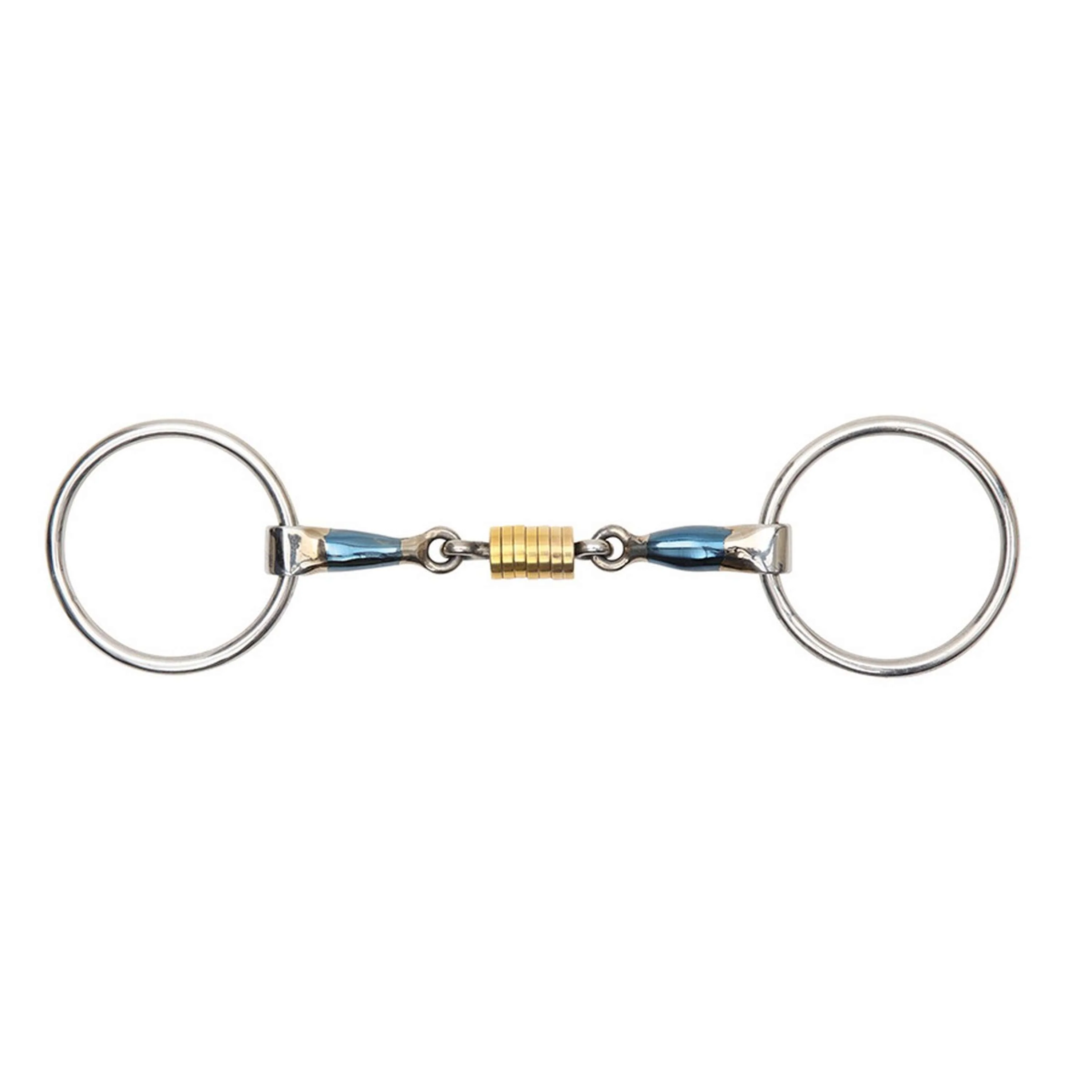 Shires Mors Sweet Iron avec Rouleau Blue Sweet Iron