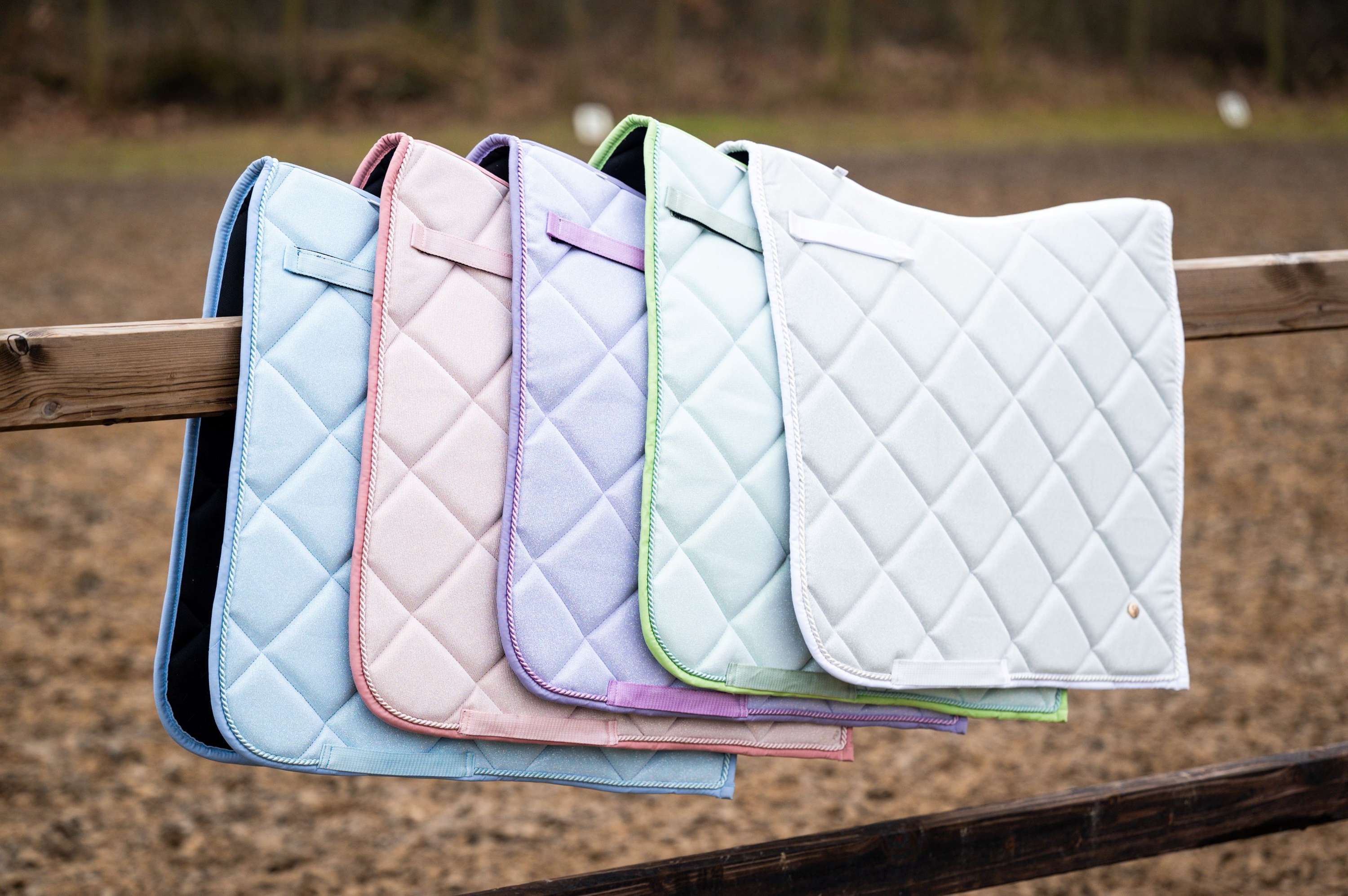 Showtime Tapis de Selle Spring Dressage Argent - Image 4