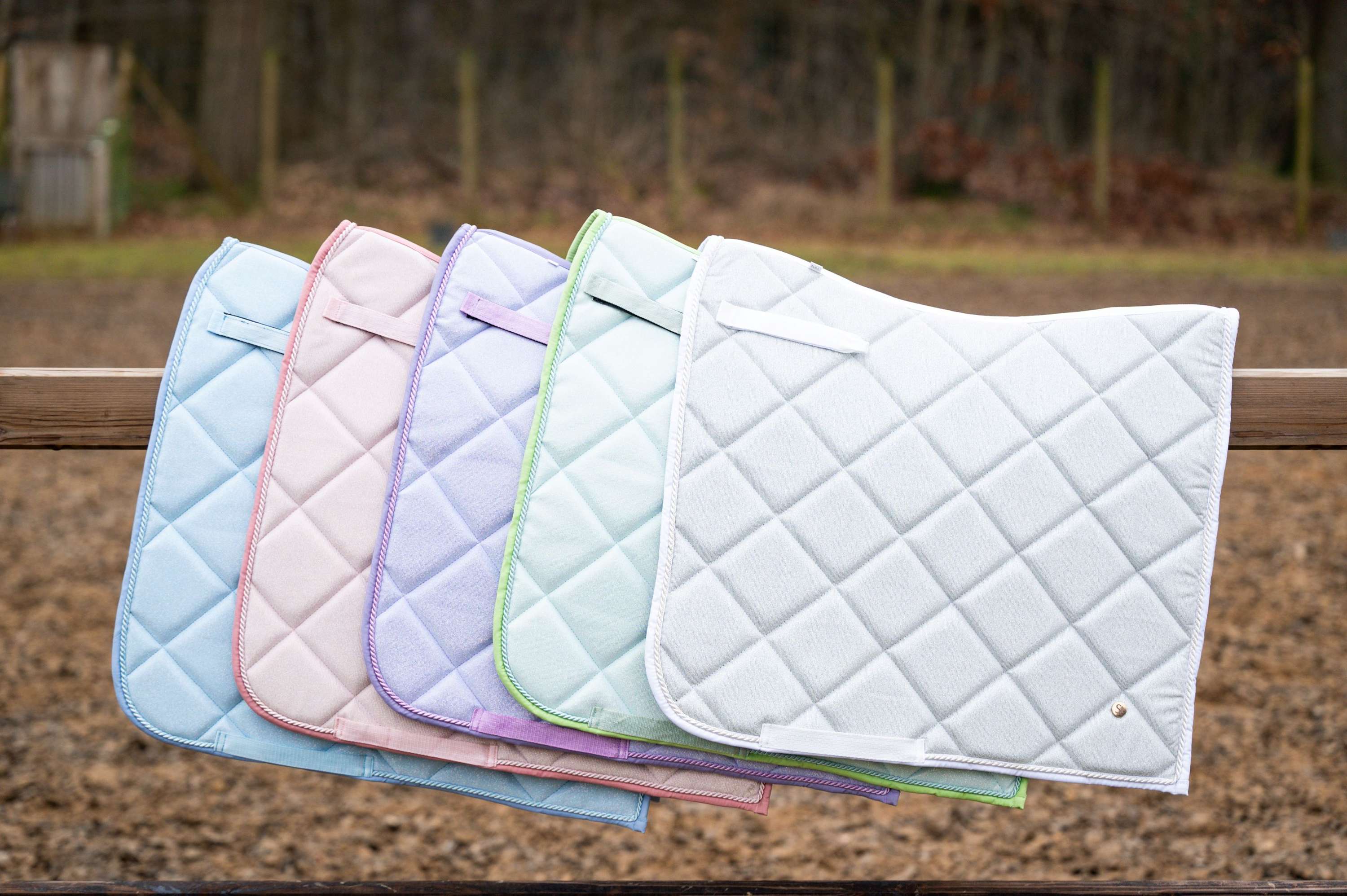 Showtime Tapis de Selle Spring Dressage Argent - Image 3