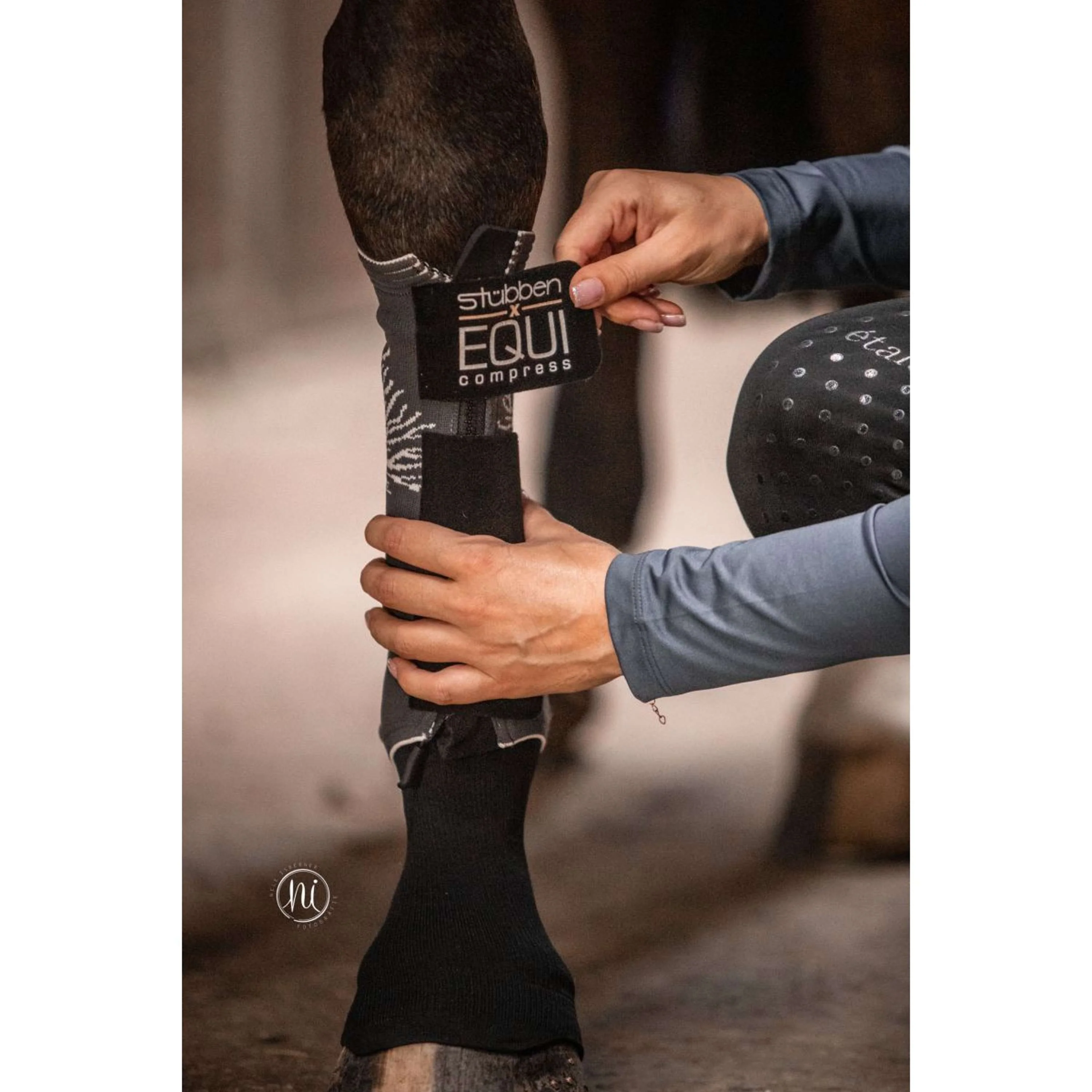 Stübben Equi Compress Set Jambes Avant - Image 5