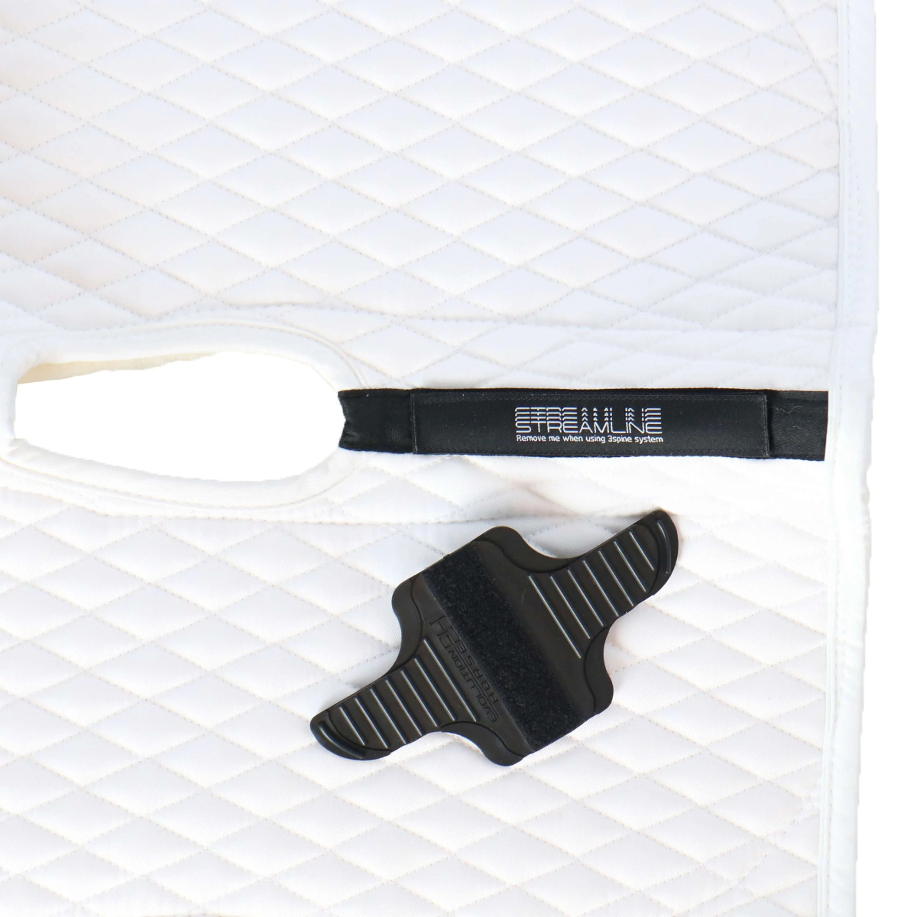 Stübben Tapis de Selle Streamline Dressage Peau dÁgneau Blanc - Image 11