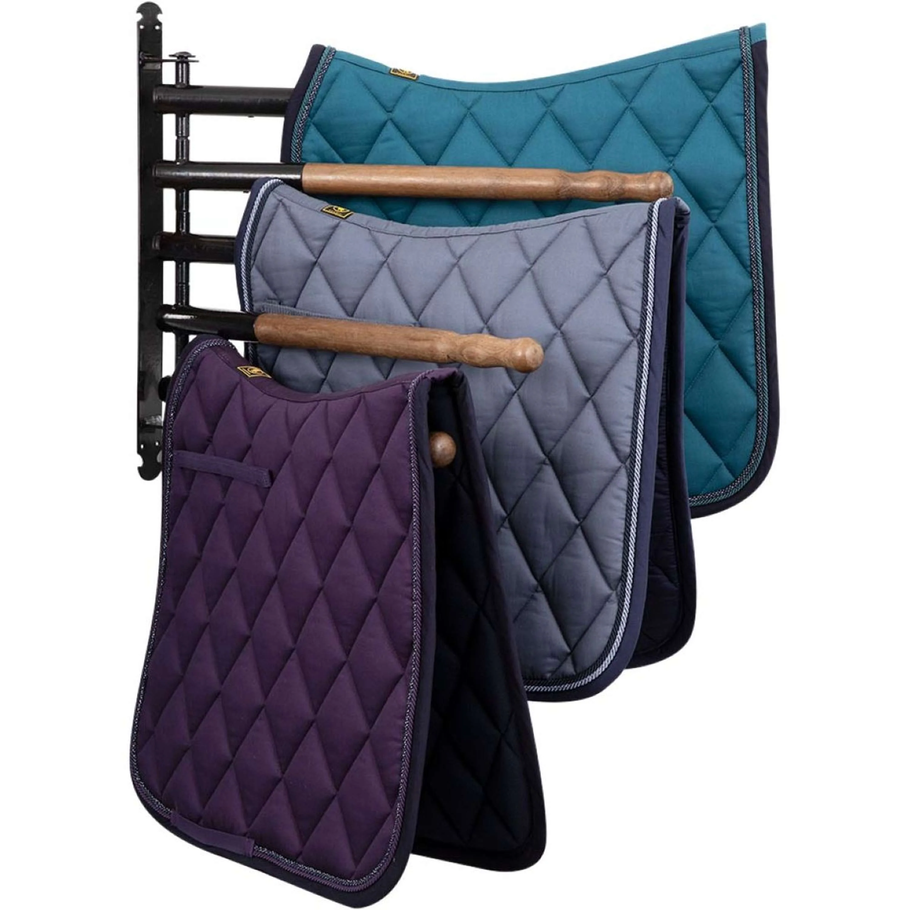 Stubbs Étagère de Tapis de Selle Retro Noir - Image 2