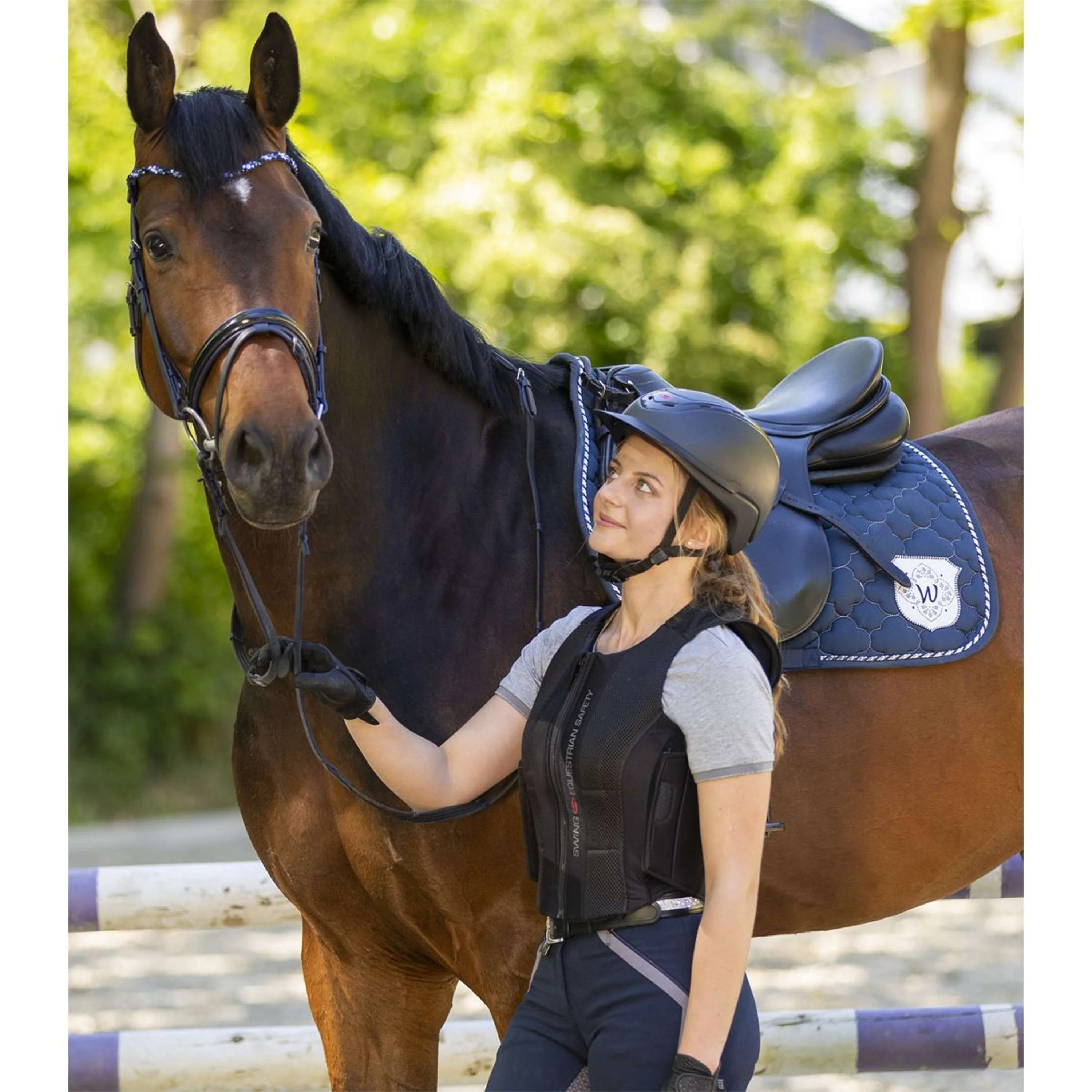 Swing Gilet de Protection P07 Enfants Noir - Image 4