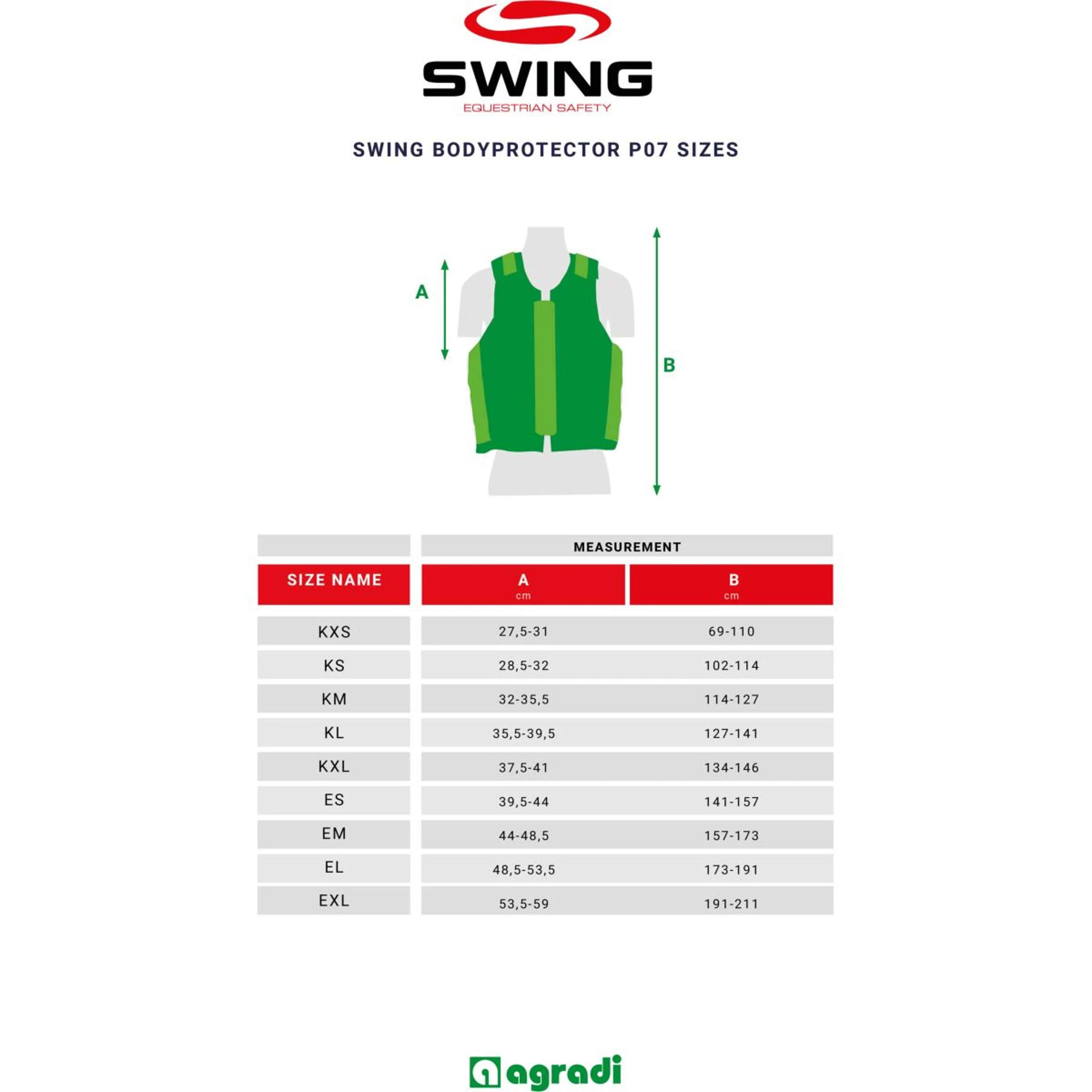 Swing Gilet de Protection P07 Enfants Noir - Image 8