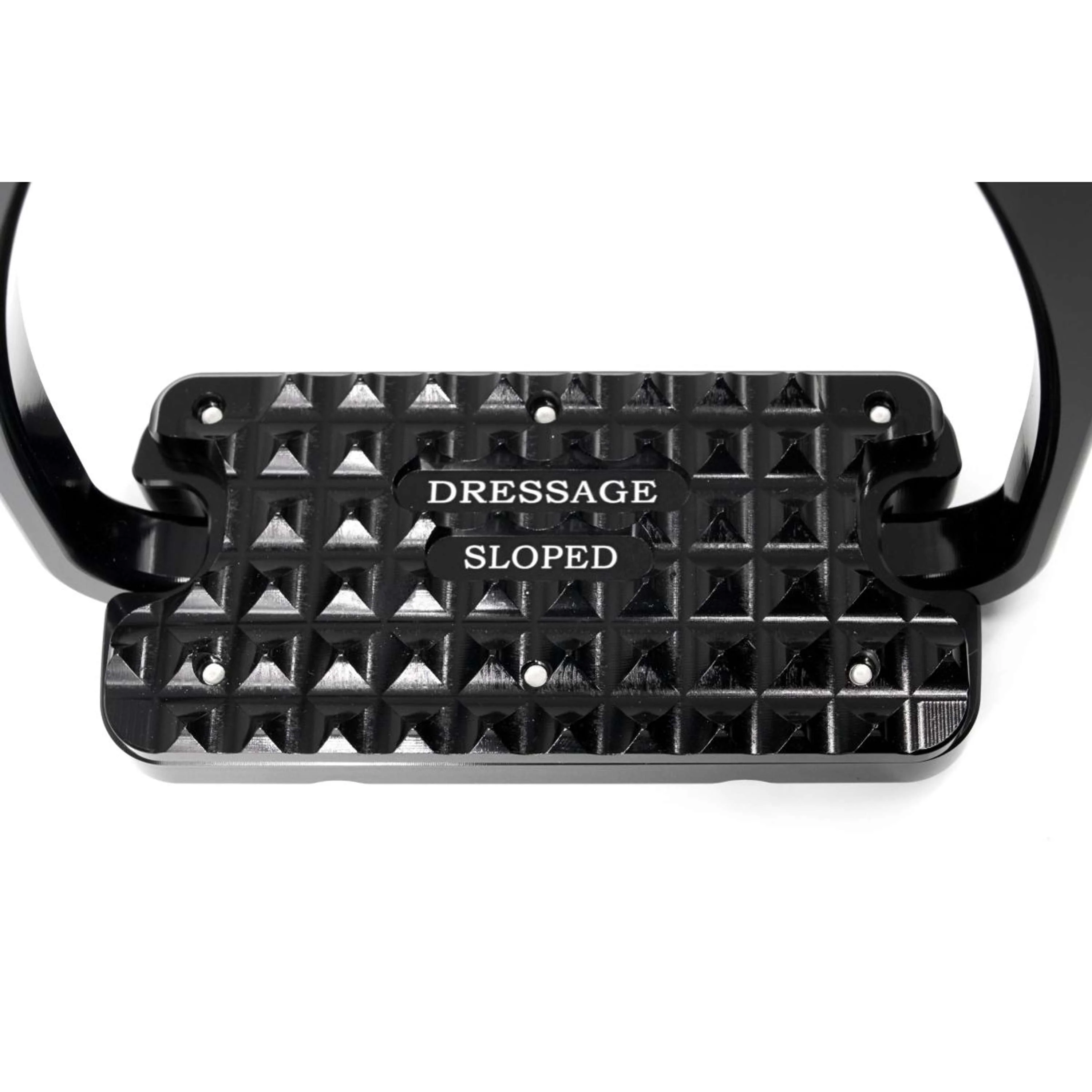 Tech Stirrups Étriers Capri Classic Dressage Noir - Image 3