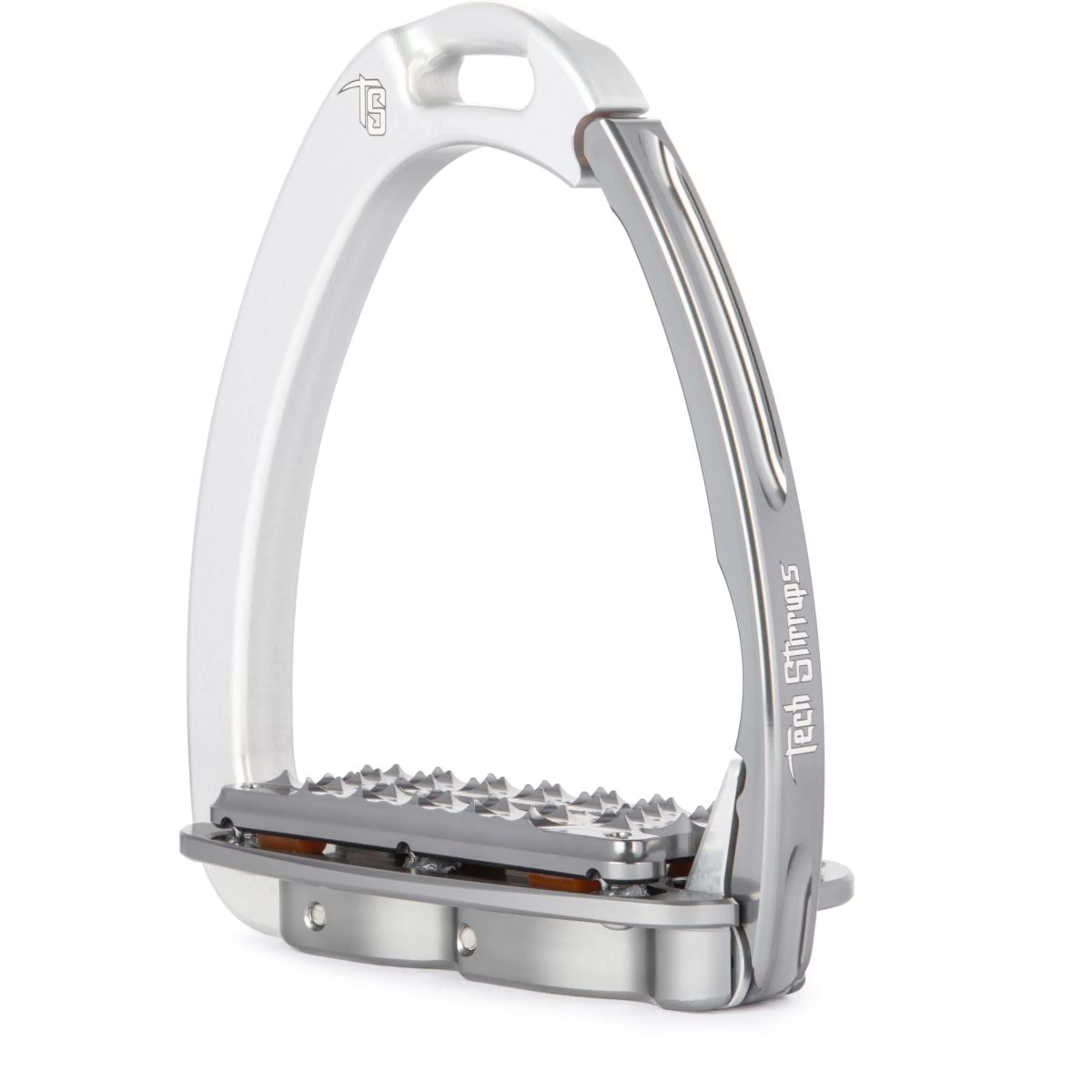 Tech Stirrups Étriers Venice Plus EVO Argent/Titane