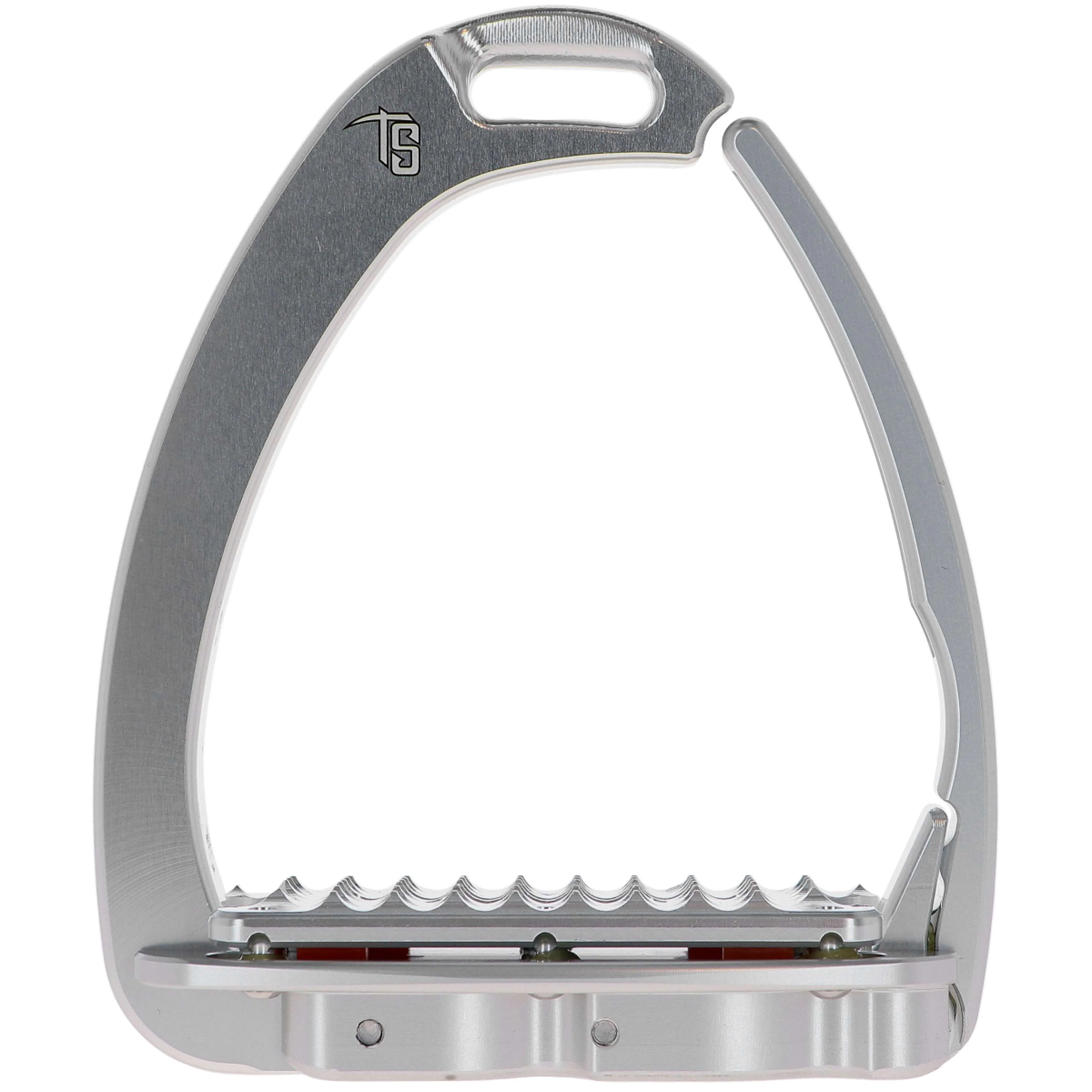 Tech Stirrups Étriers Venice Plus Swarovski Dressage Argent/Argent - Image 2