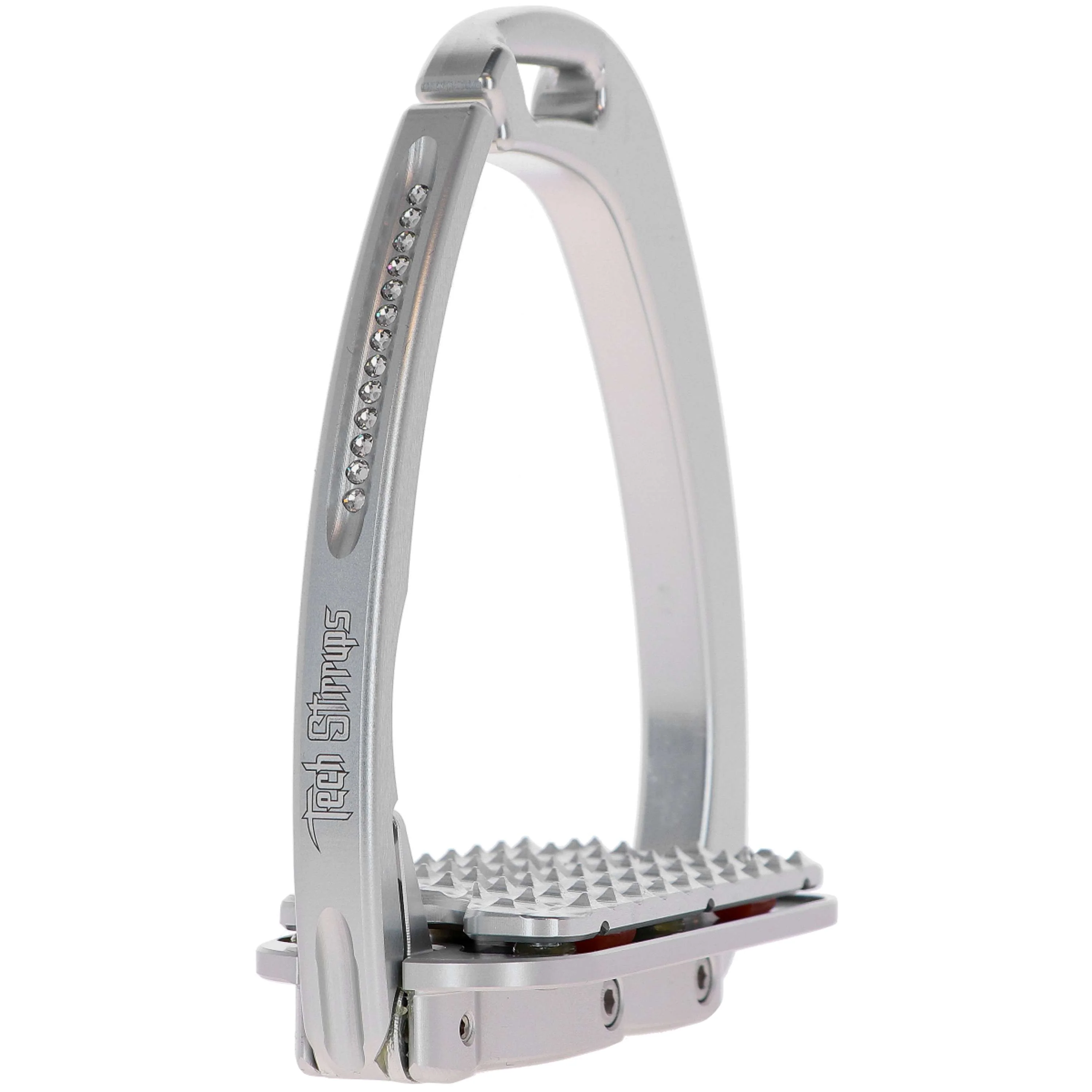 Tech Stirrups Étriers Venice Plus Swarovski Dressage Argent/Argent - Image 3