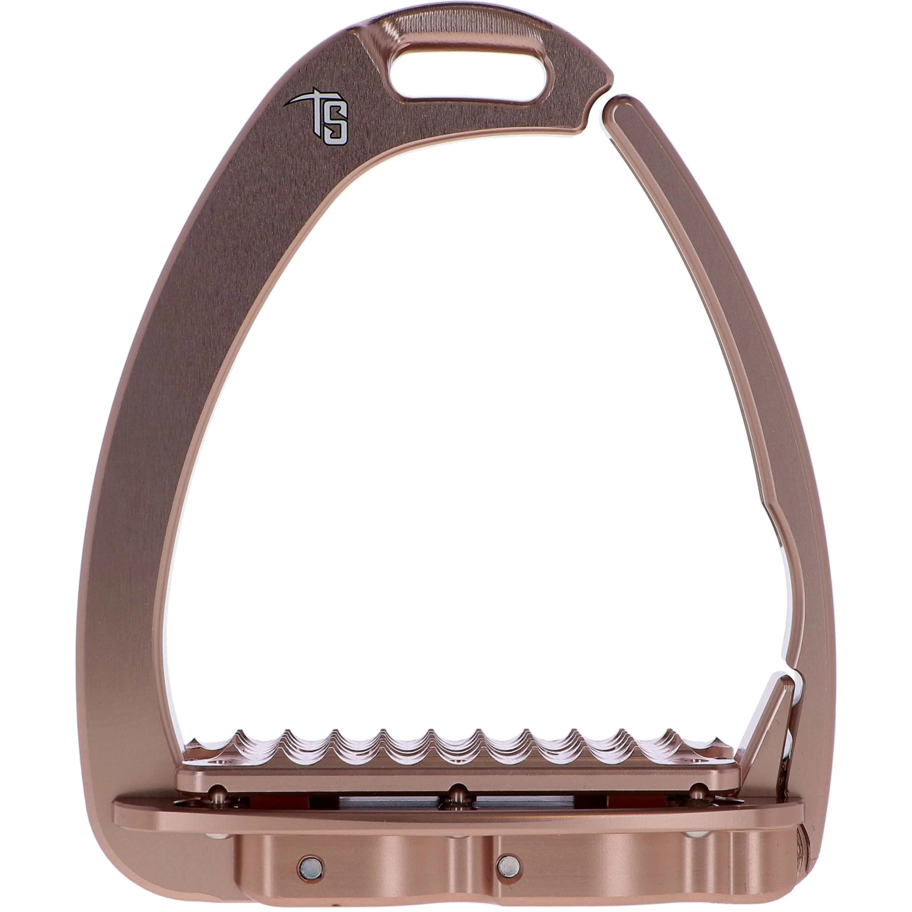 Tech Stirrups Étriers Venice Plus Swarovski Dressage Or rose - Image 2