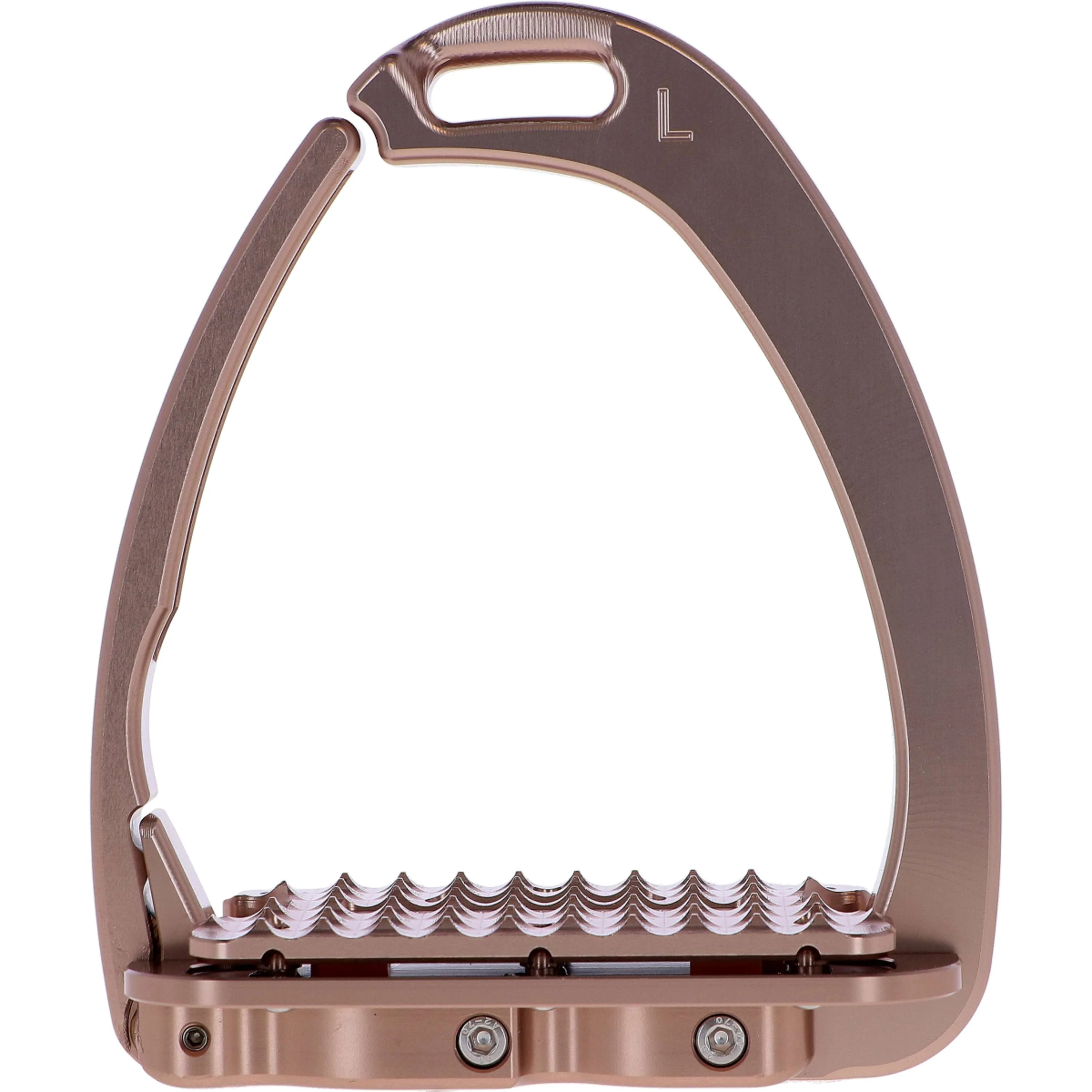 Tech Stirrups Étriers Venice Plus Swarovski Dressage Or rose - Image 5