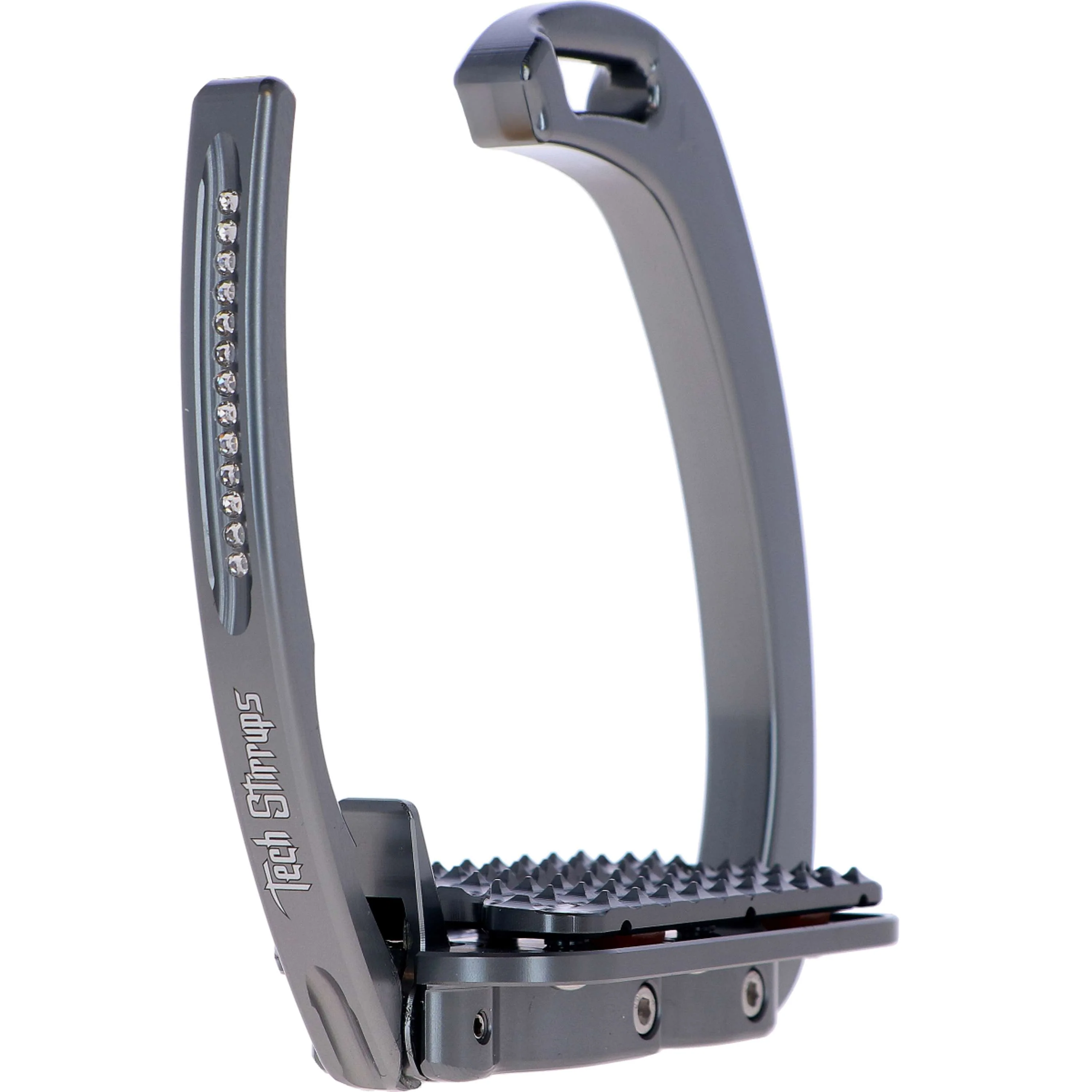 Tech Stirrups Étriers Venice Plus Swarovski Dressage Titane - Image 4