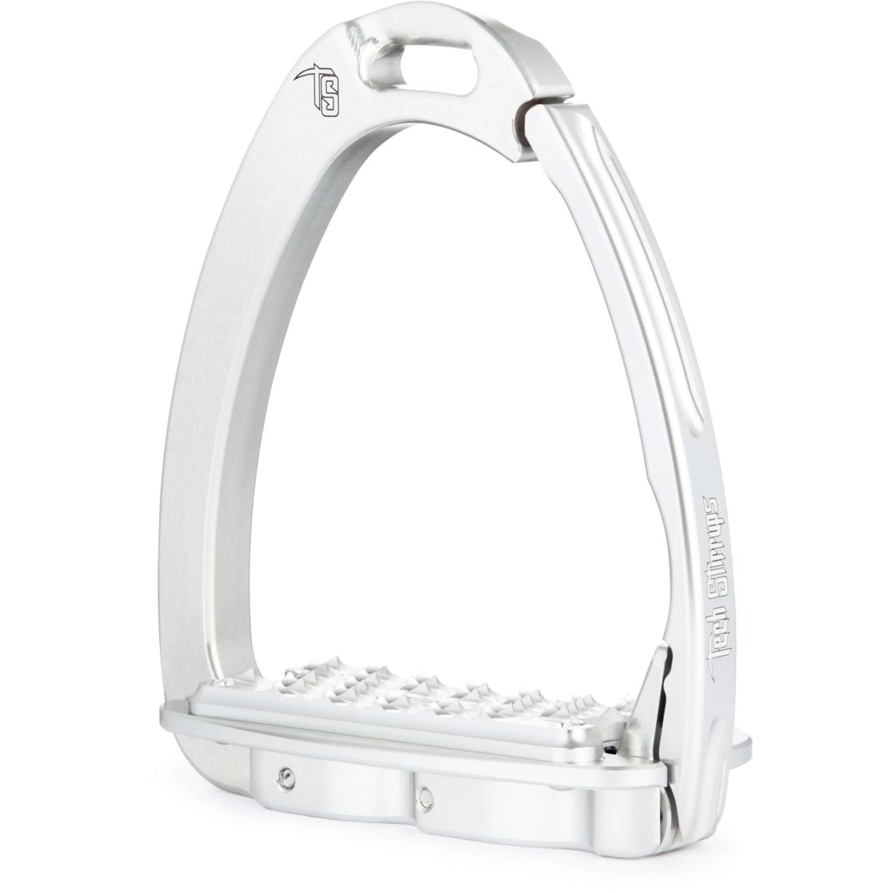 Tech Stirrups Étriers Venice Sloped EVO Argent/Argent