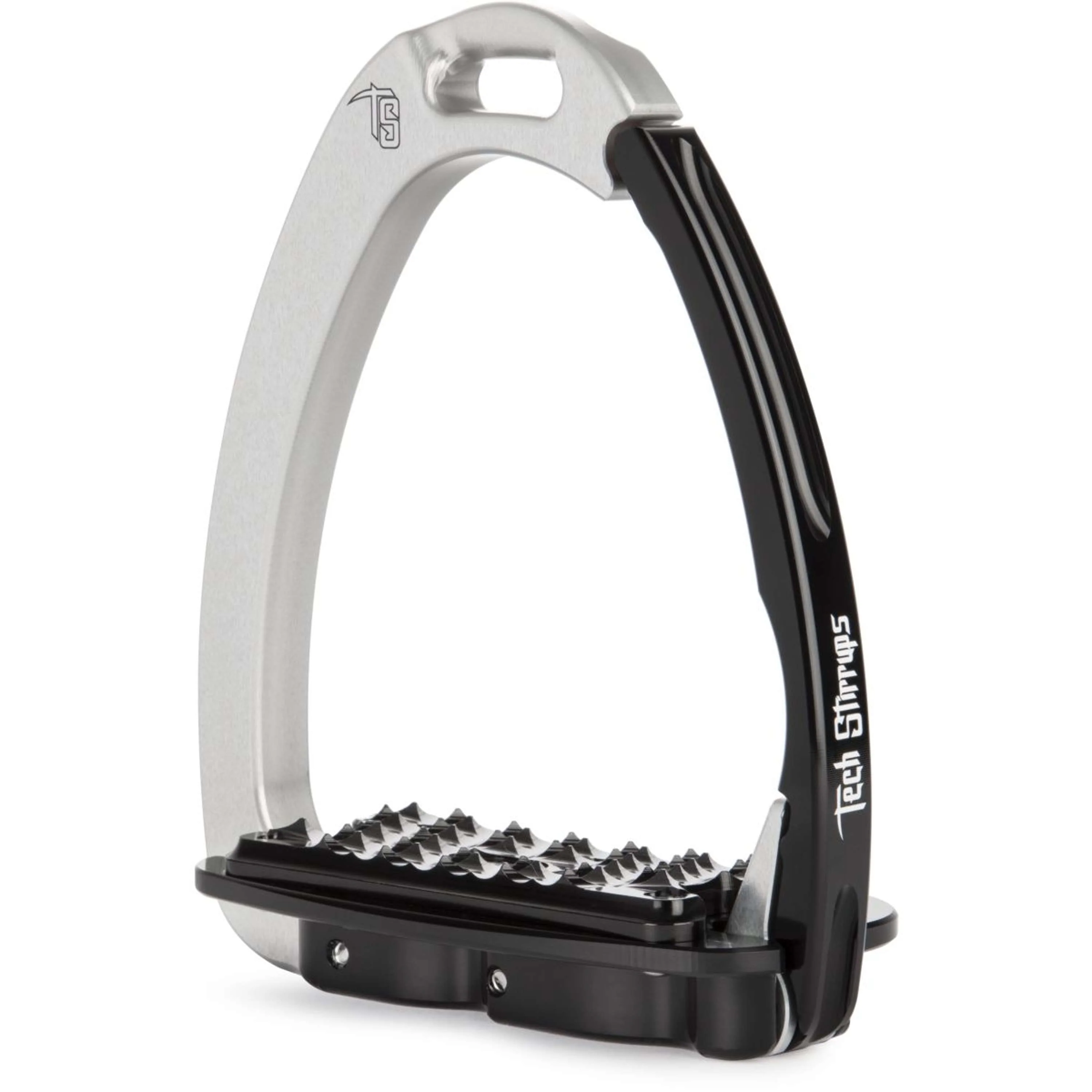 Tech Stirrups Étriers Venice Sloped EVO Argent/Noir