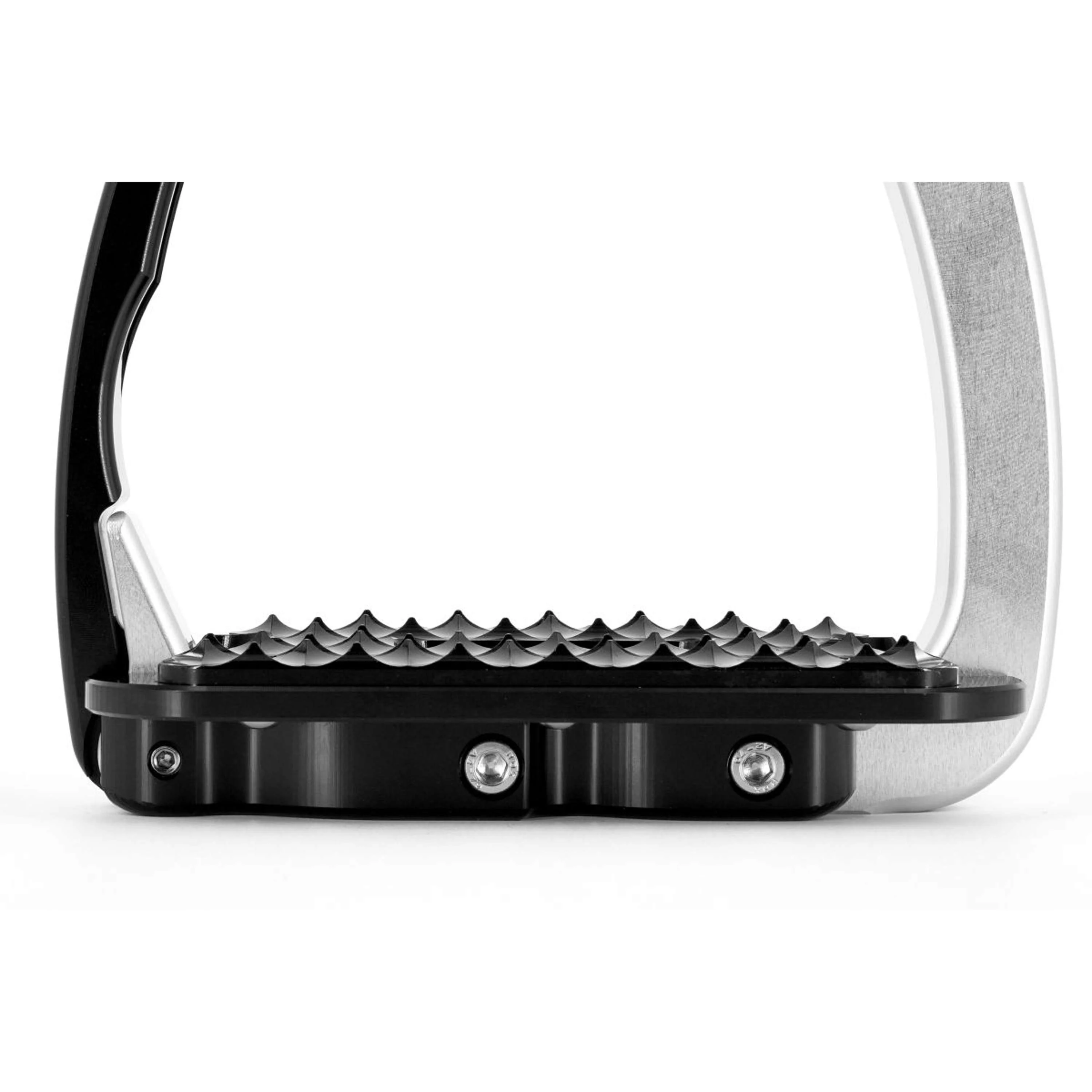 Tech Stirrups Étriers Venice Sloped EVO Argent/Noir - Image 4