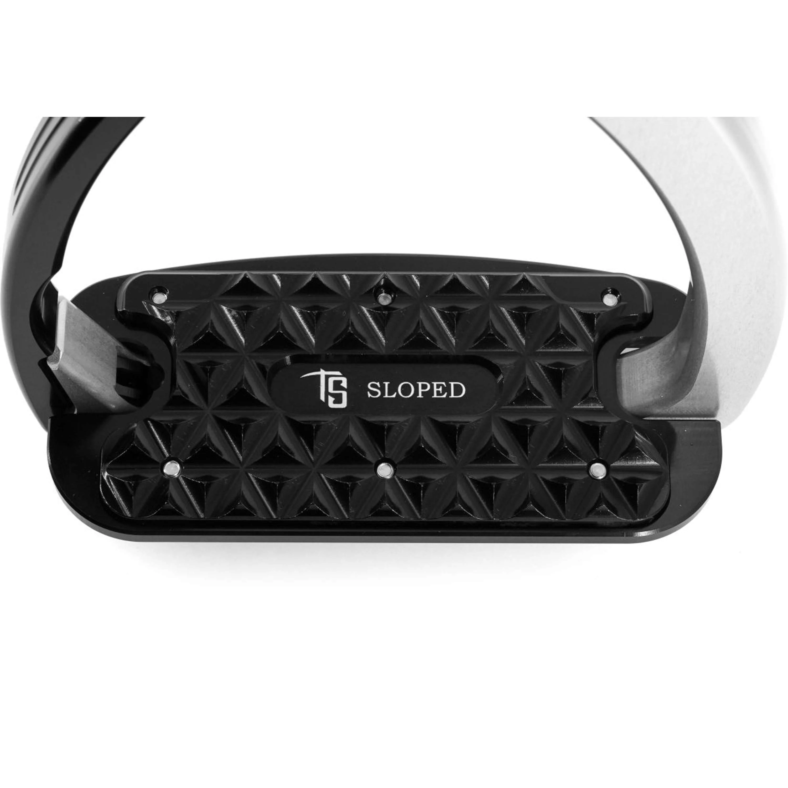 Tech Stirrups Étriers Venice Sloped EVO Noir/Rouge - Image 3