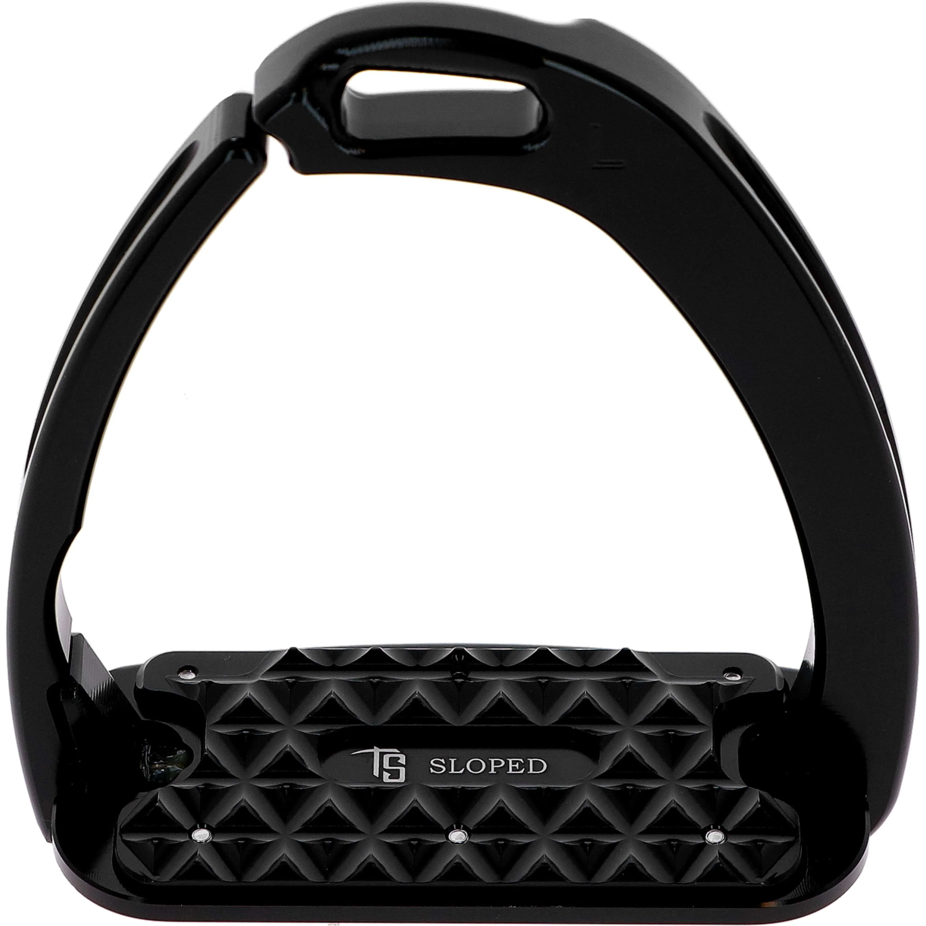 Tech Stirrups Étriers Venice Sloped Evo Swarovski Noir/Noir - Image 7