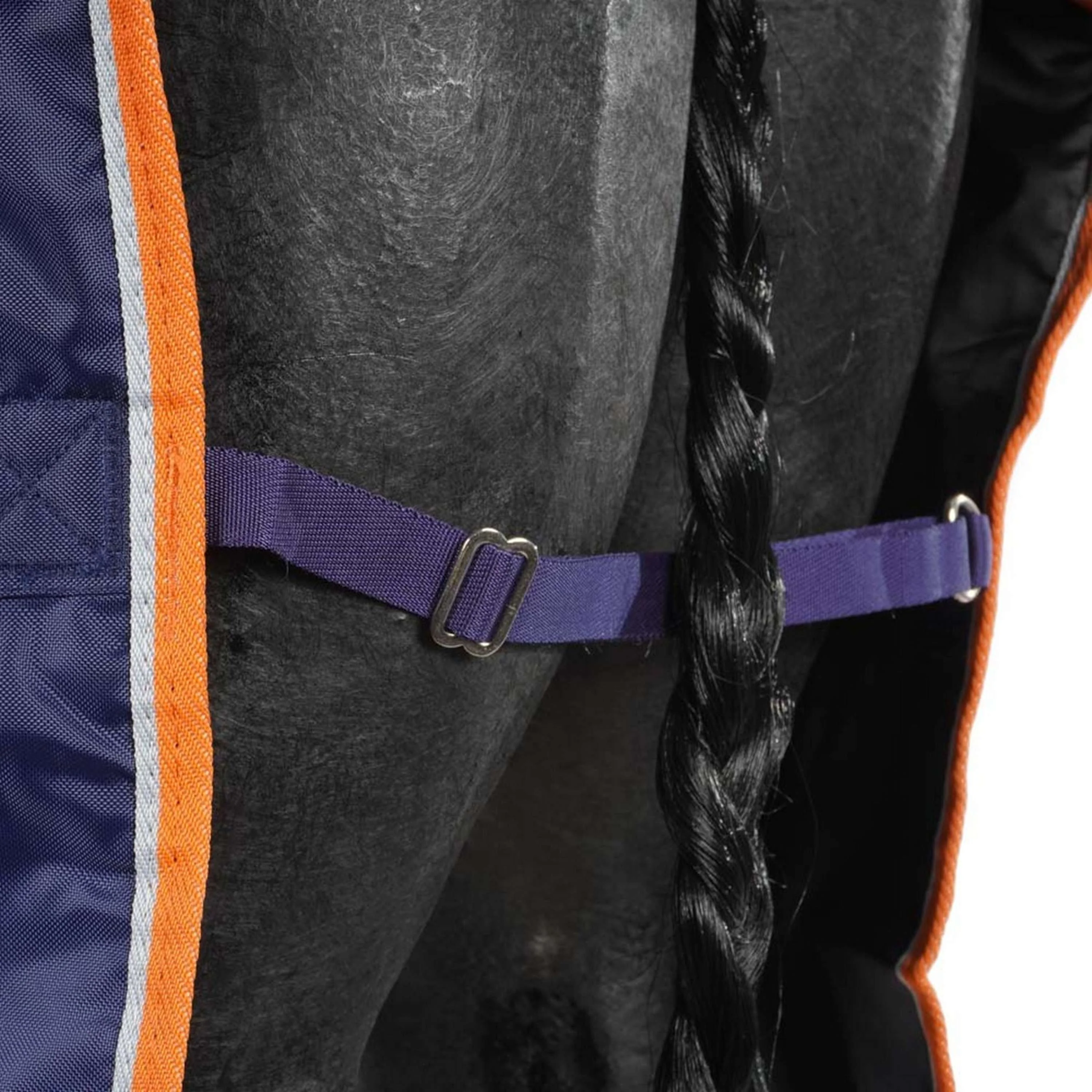 Tempest Original by Shires Couverture Imperméable Turnout Typhoon 100g Marin - Image 5
