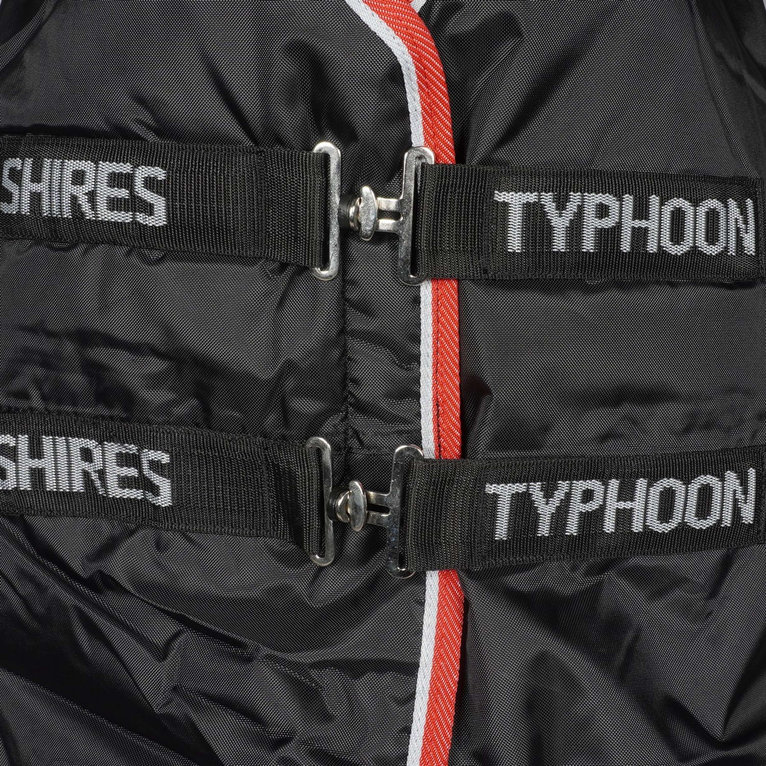 Tempest Original by Shires Couverture Imperméable Turnout Typhoon Combo 200g Noir - Image 3