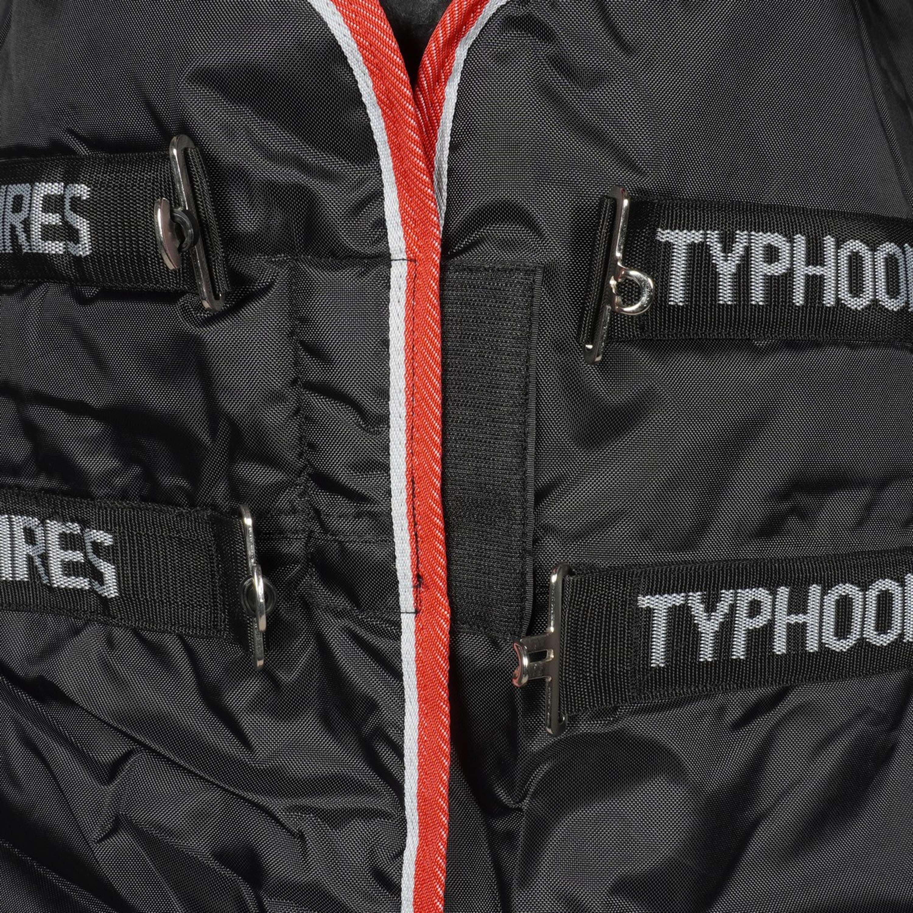 Tempest Original by Shires Couverture Imperméable Turnout Typhoon Combo 200g Noir - Image 4