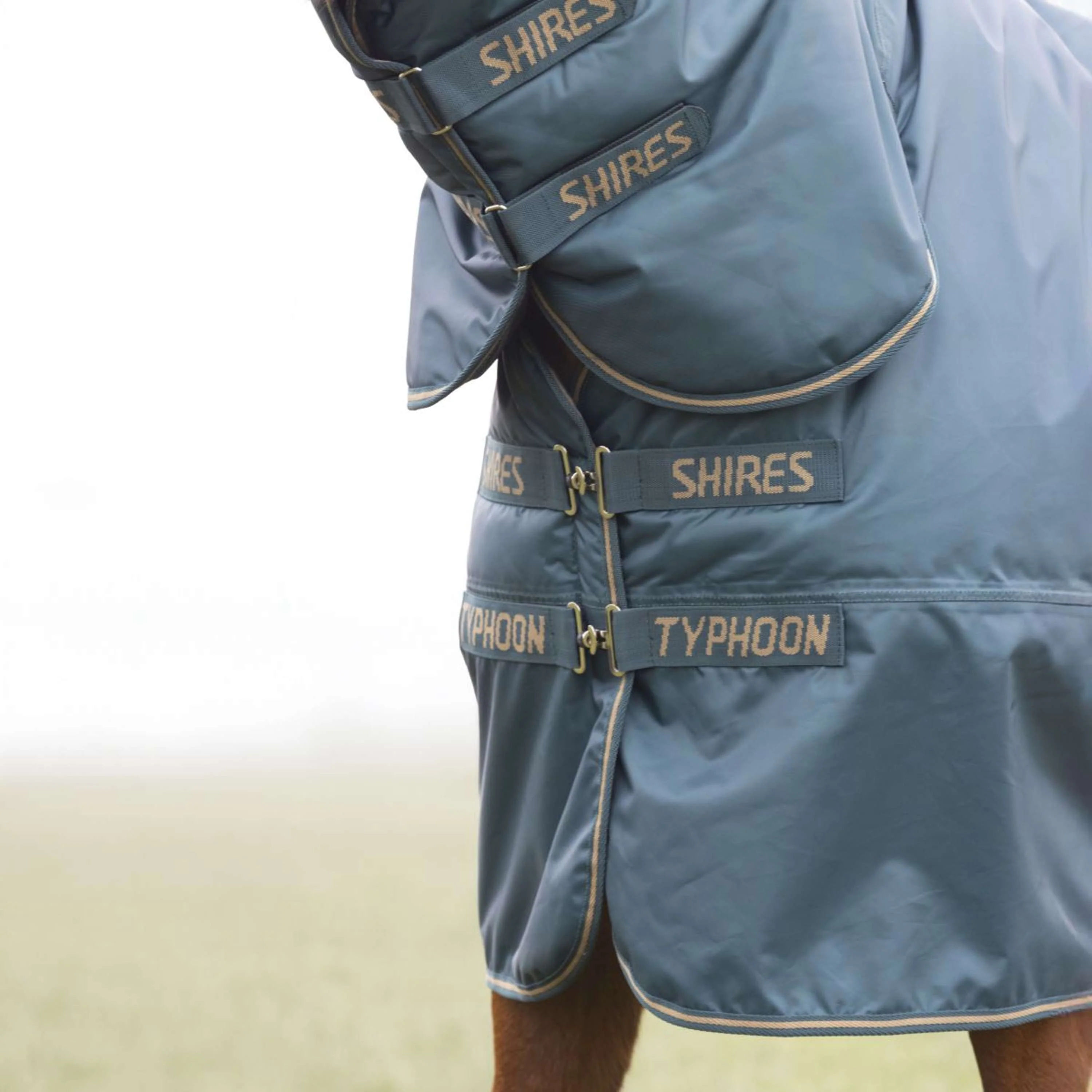 Tempest by Shires Couverture d'Hiver Turnout Typhoon Combo 200g Vert - Image 2
