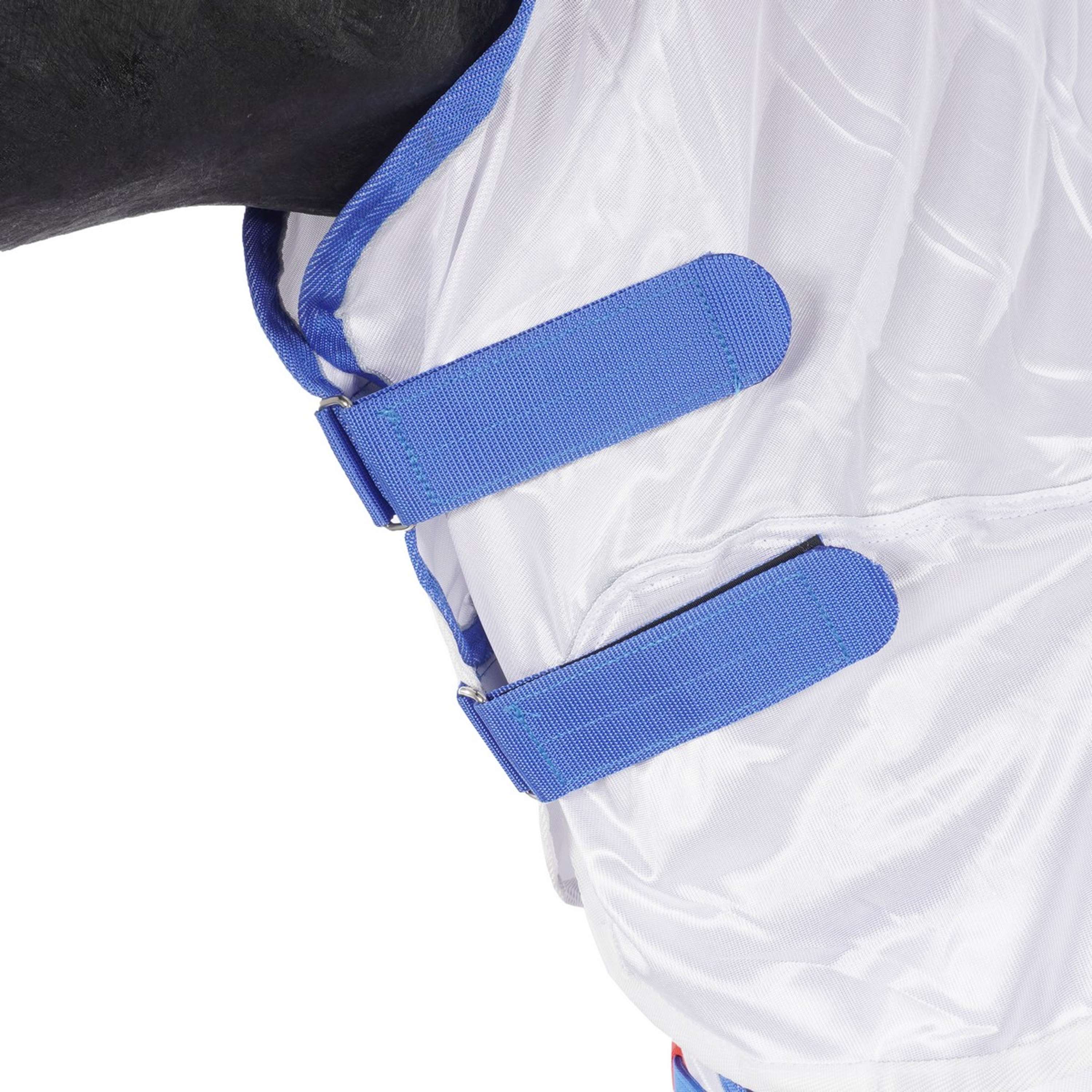 Tempest Original by Shires Couverture Anti-Mouches Fly Combo Blanc - Image 4