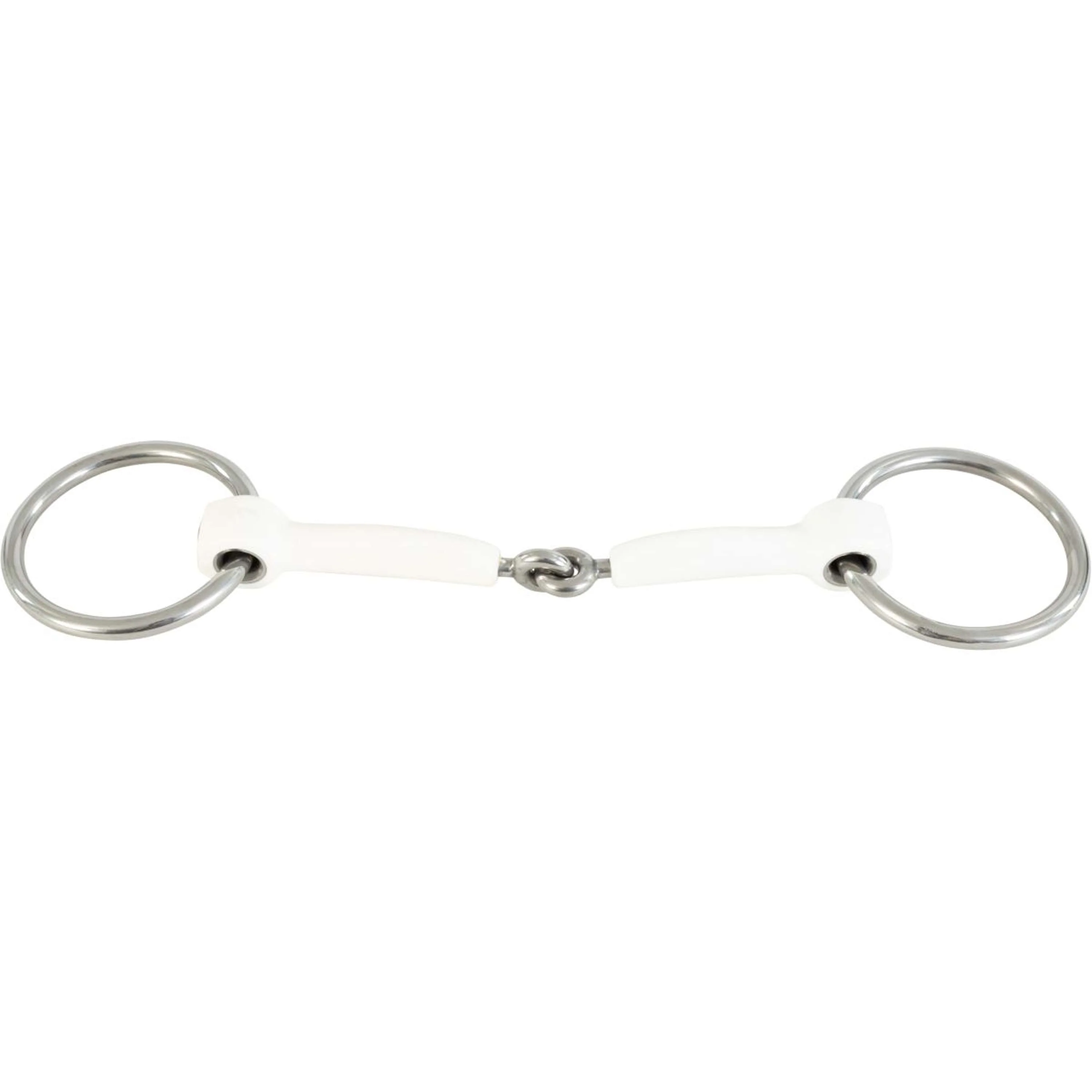 Trust Mors de Filet Inno Sense Bradoon Jointed Soft 12mm Blanc