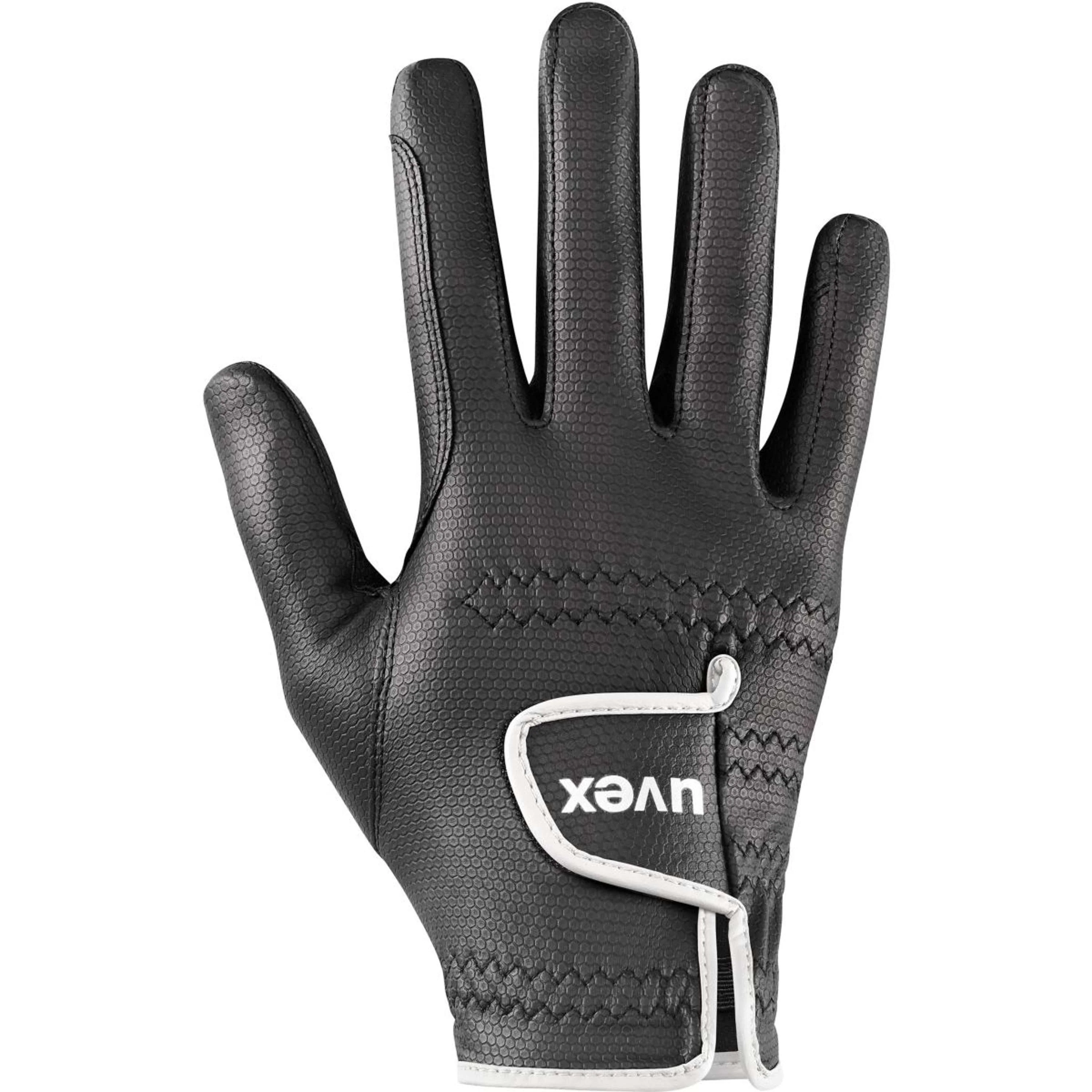 Uvex Gants d'Équitation Topstyle Noir/Blanc