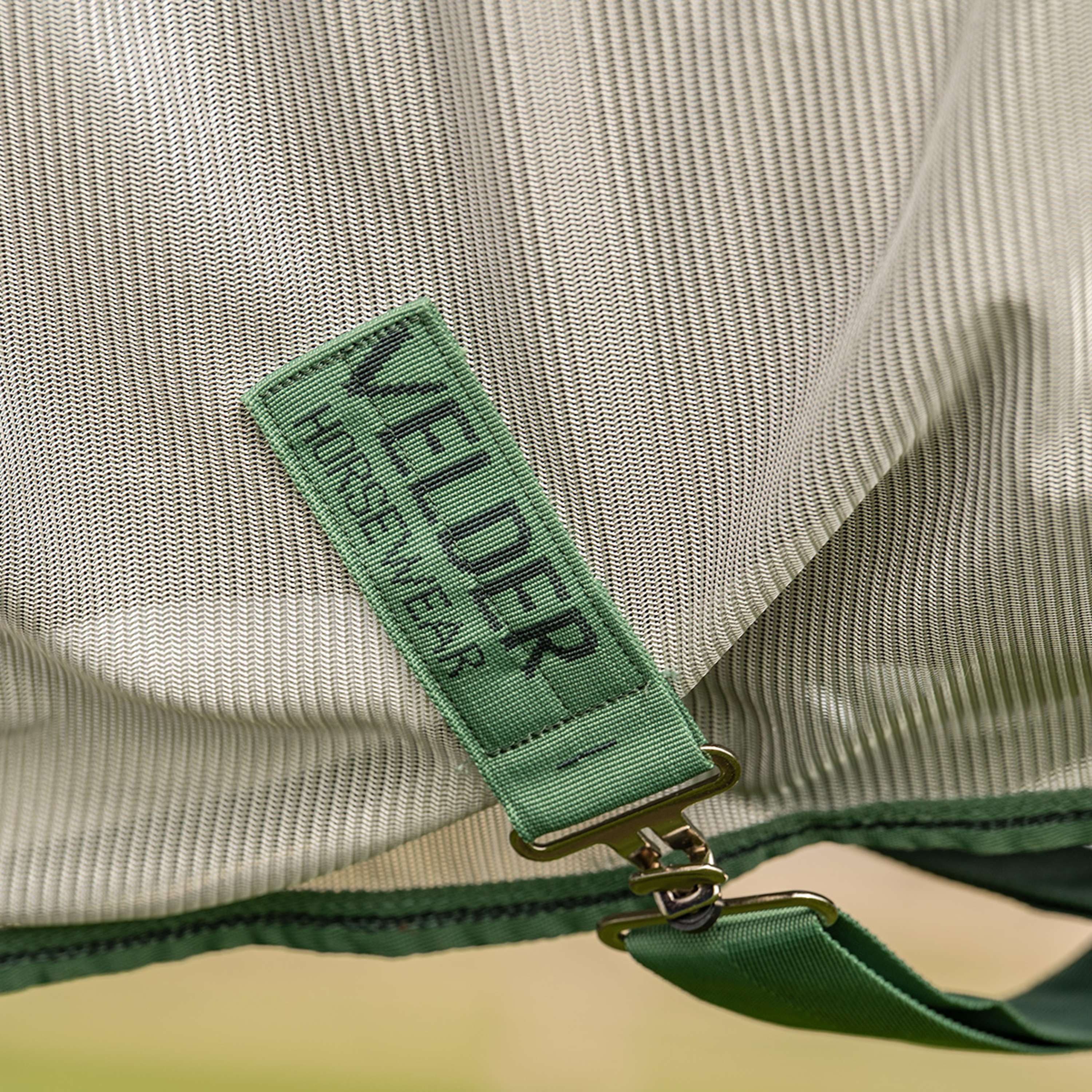 Velder Horsewear Couverture Anti-Mouches Mesh avec Couvre-cou Argent - Image 6