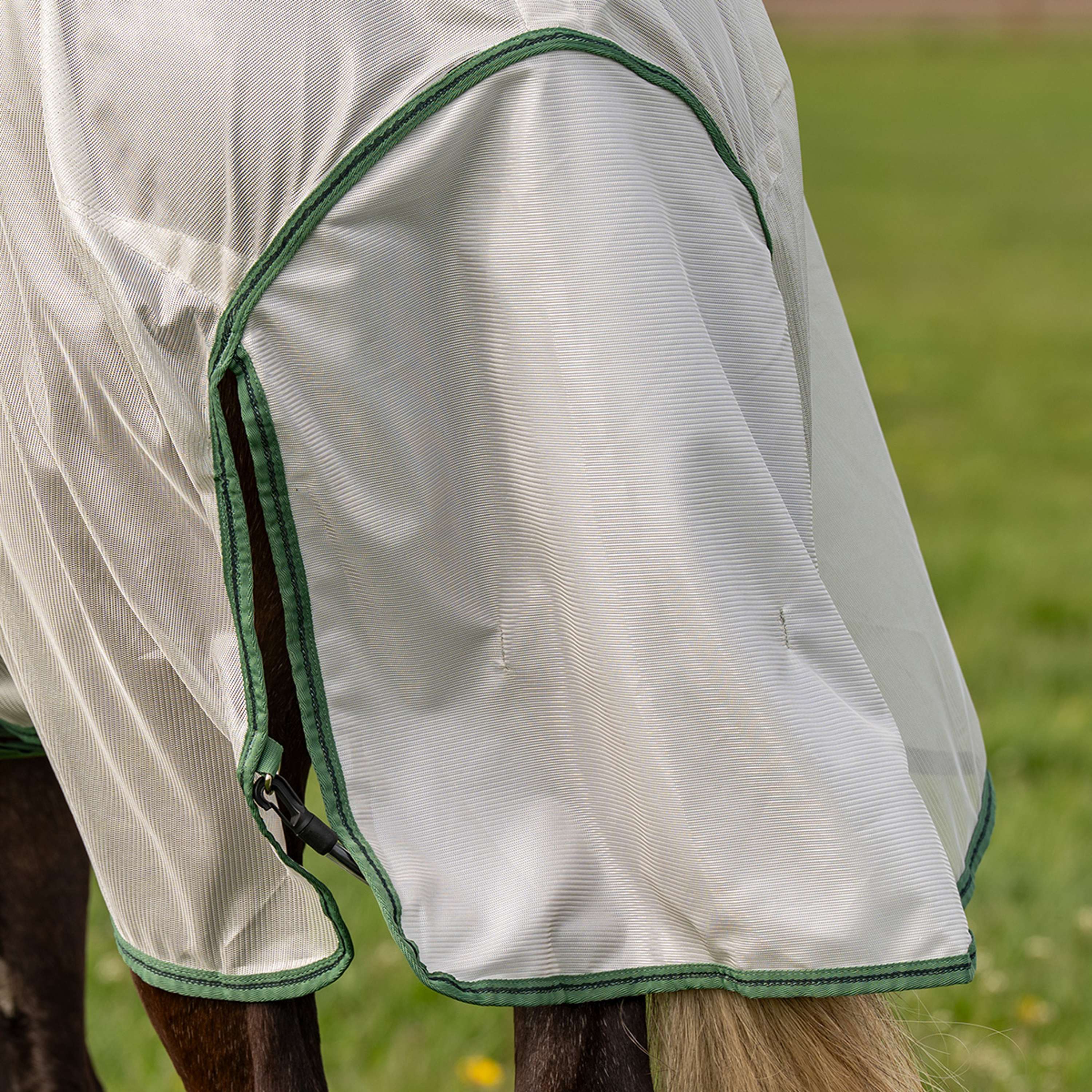 Velder Horsewear Couverture Anti-Mouches Mesh avec Couvre-cou Argent - Image 9