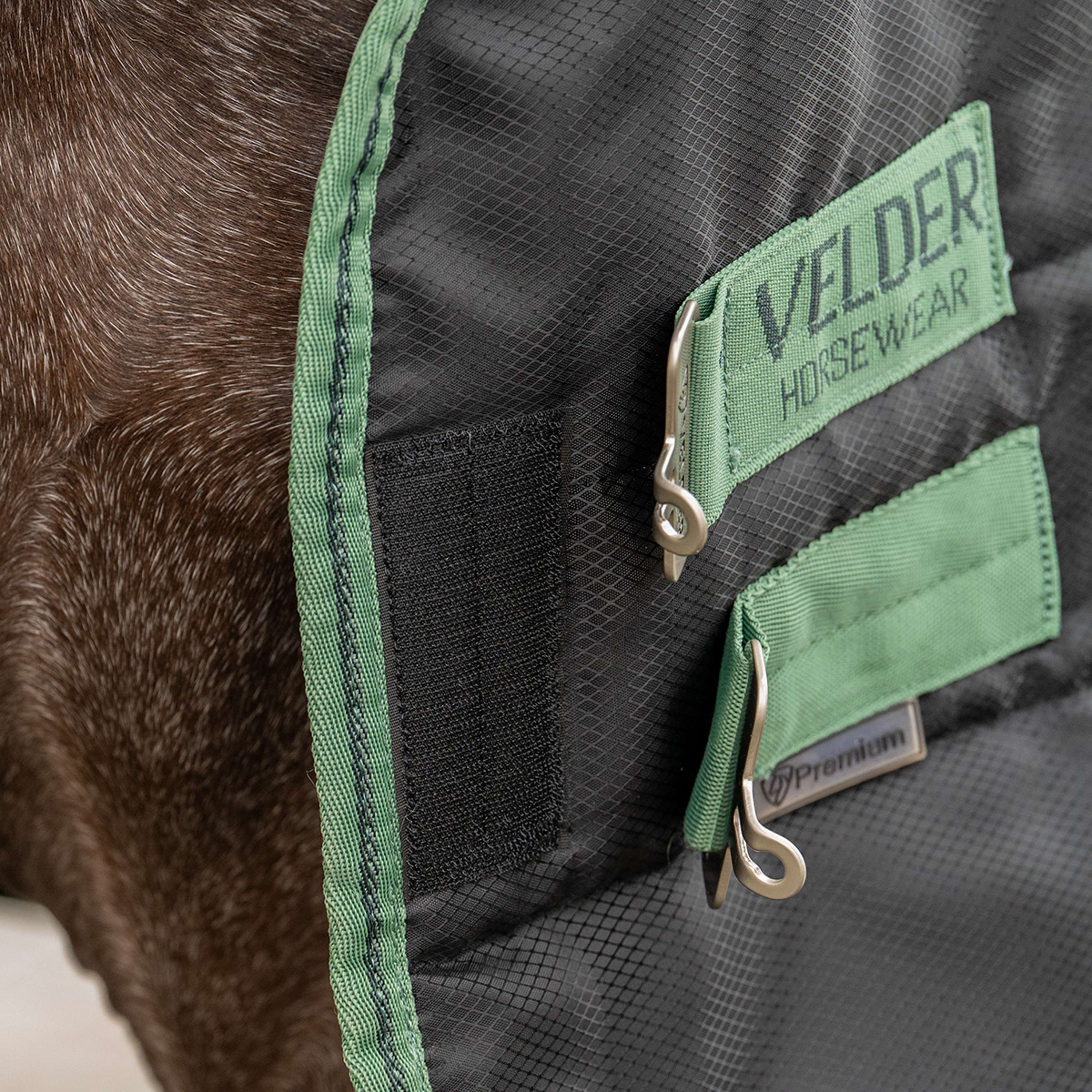 Velder Horsewear Couverture d'Écurie 210D 100g Noir - Image 4
