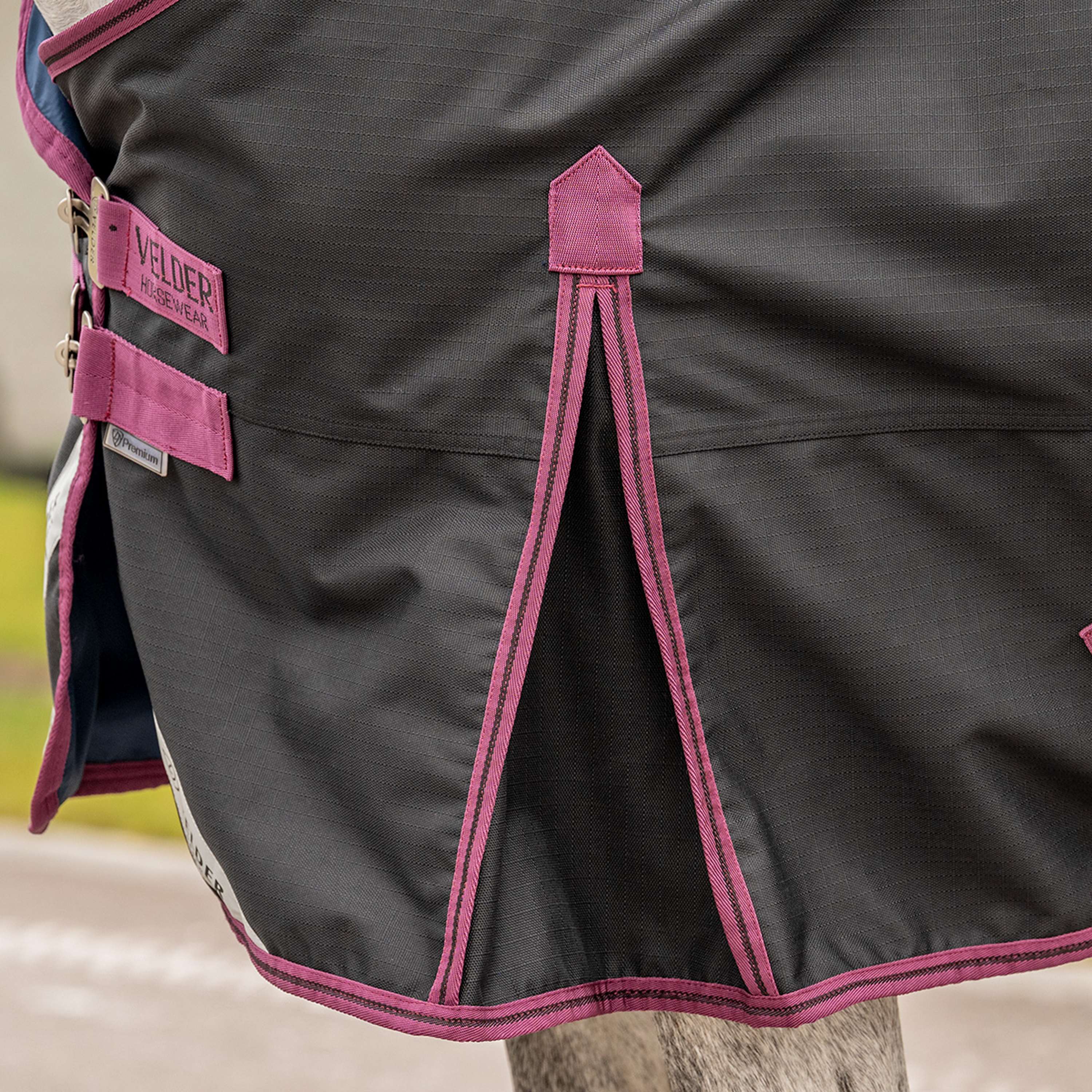 Velder Horsewear Turnout Rug 1200D 0g Noir - Image 5