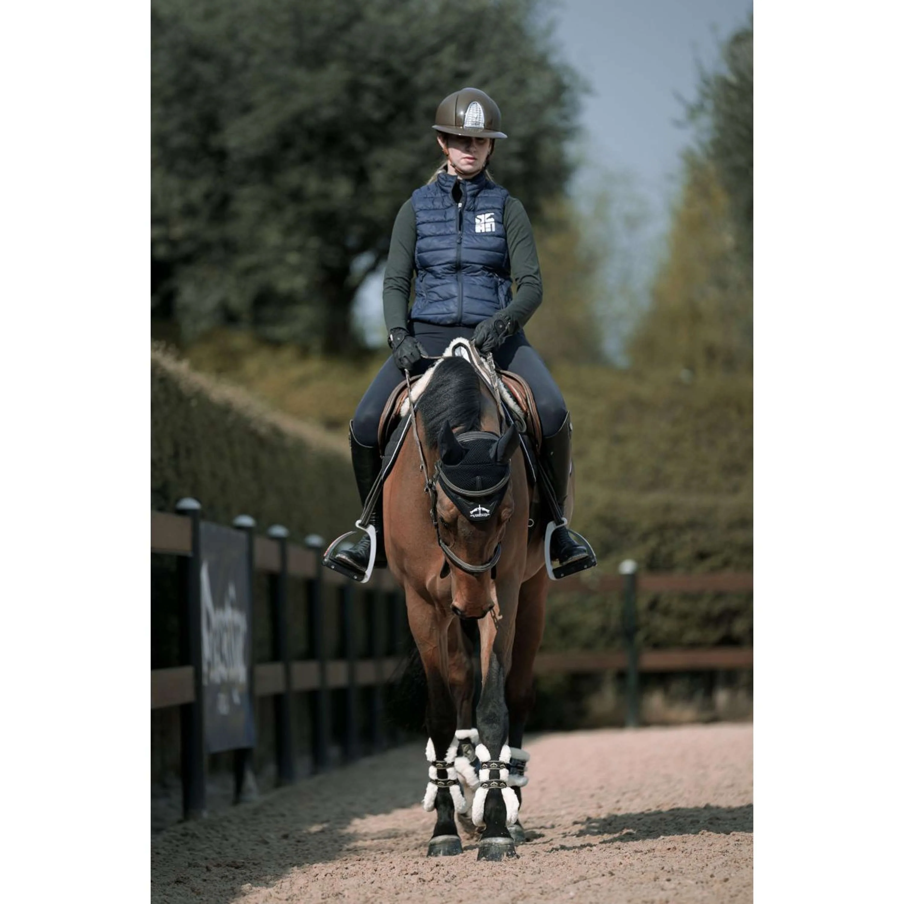 Veredus Protège-Boulets Carbon Gel Absolute Save the Sheep Rear Noir - Image 5