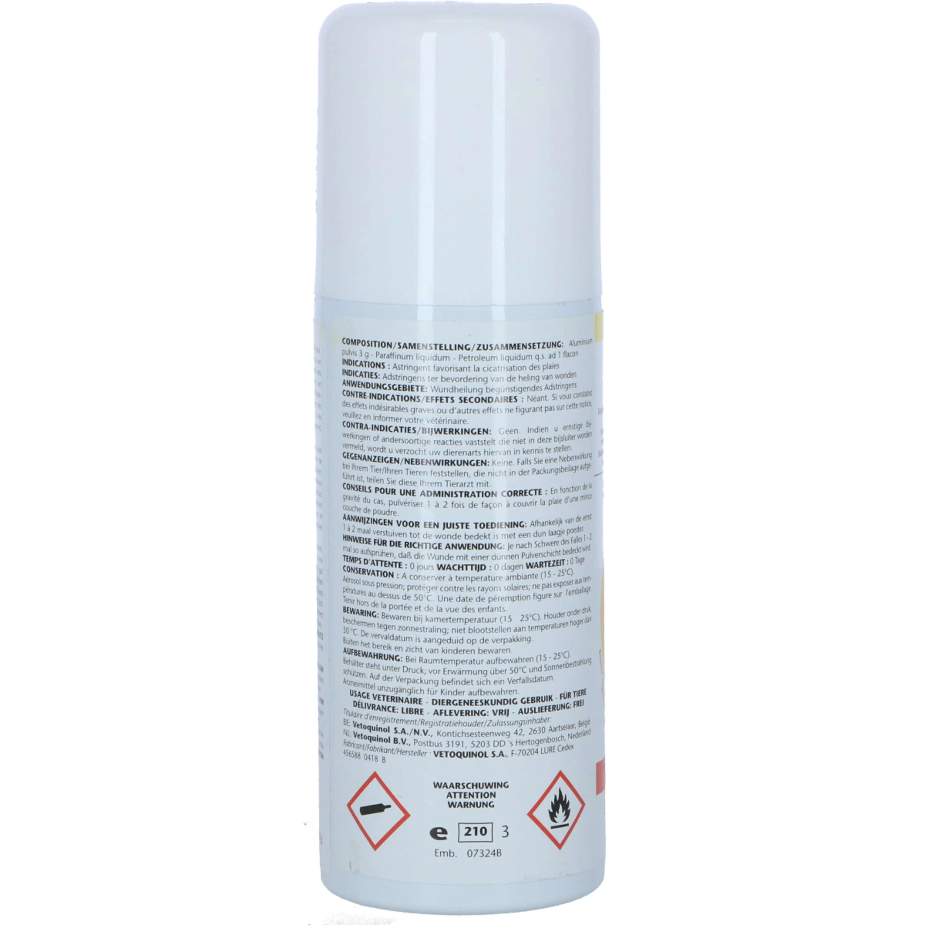 Vetoquinol Soin des Blessures Aluspray - Image 3