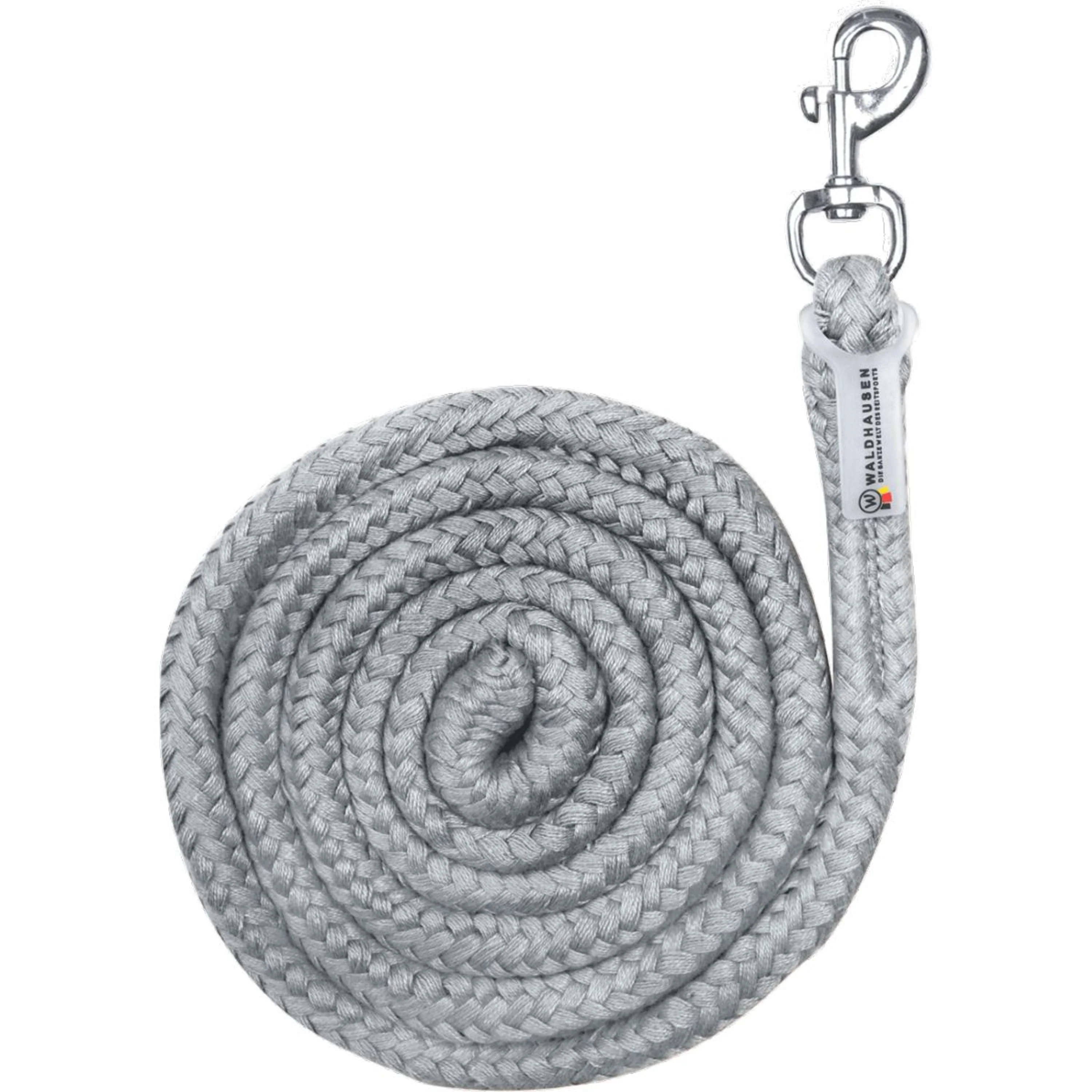 Waldhausen Corde pour Licol Economic avec Mousqueton Chrome Grey
