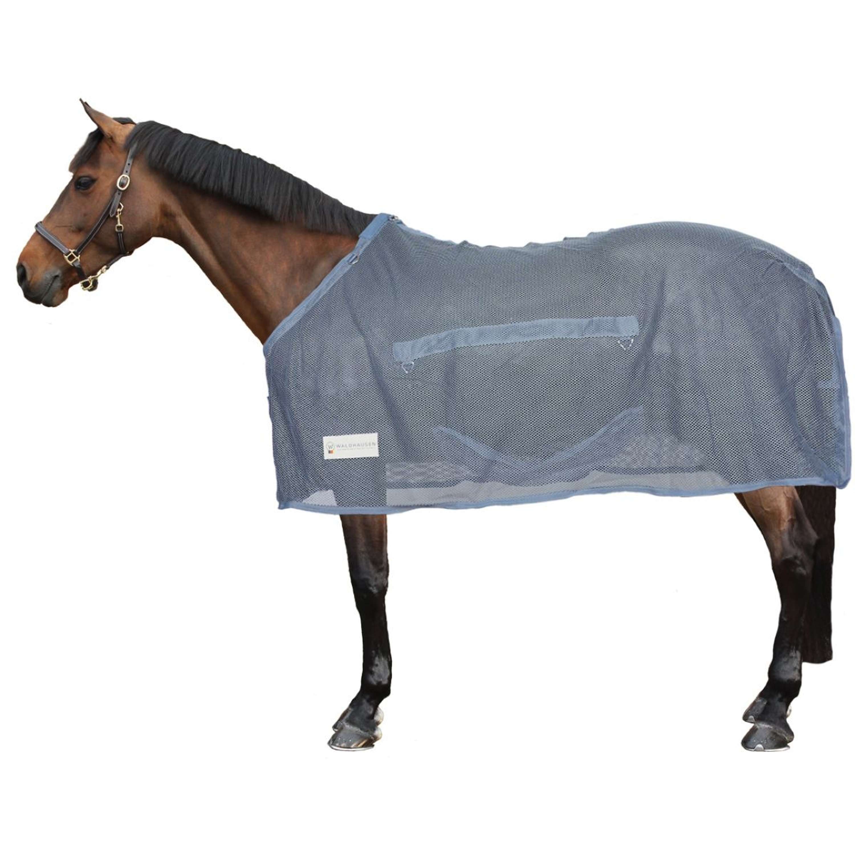 Waldhausen Couverture Anti-Mouches Comfort avec Couverture Chalk Blue - Image 2