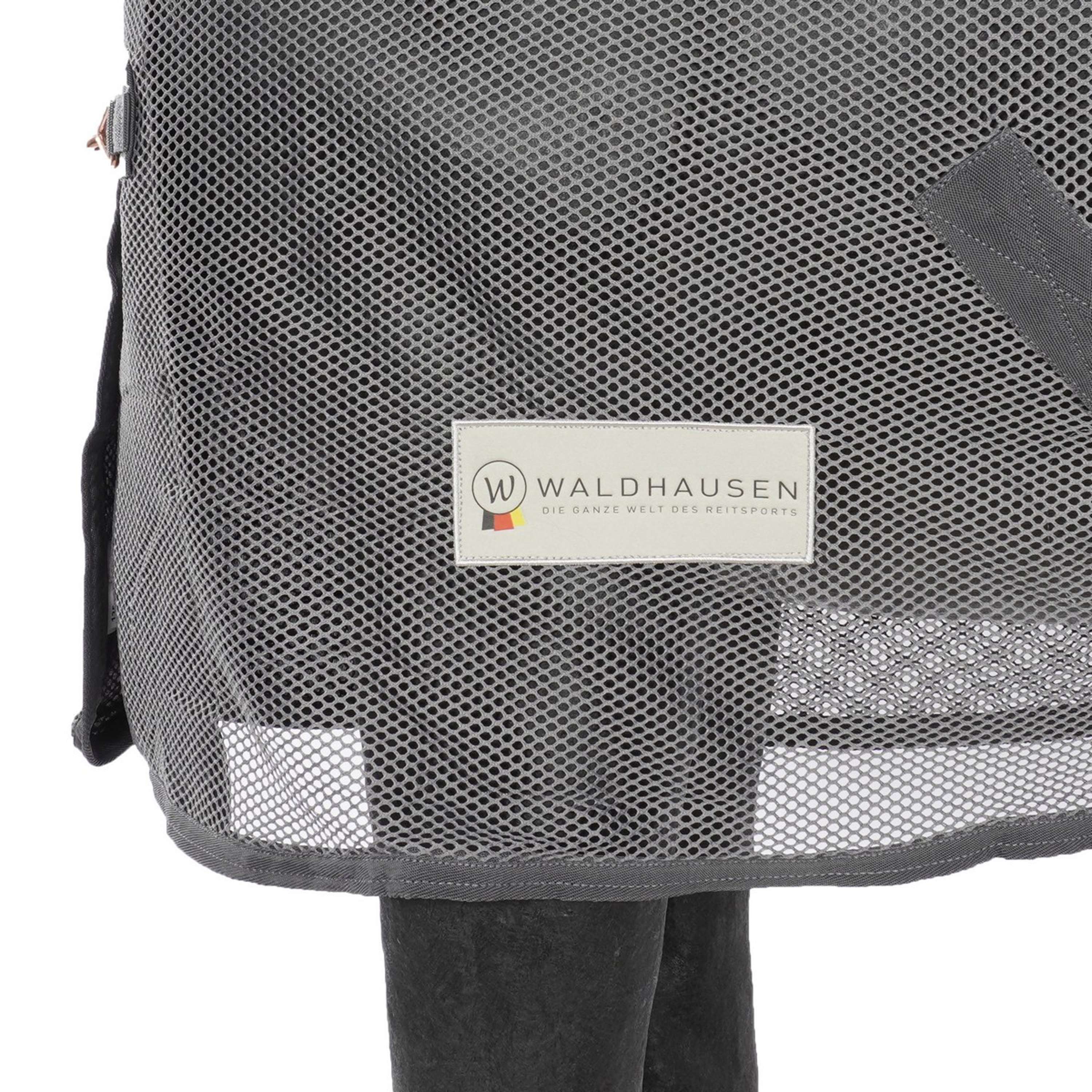 Waldhausen Couverture Anti-Mouches Comfort avec Sursangles Croisées Gris - Image 4