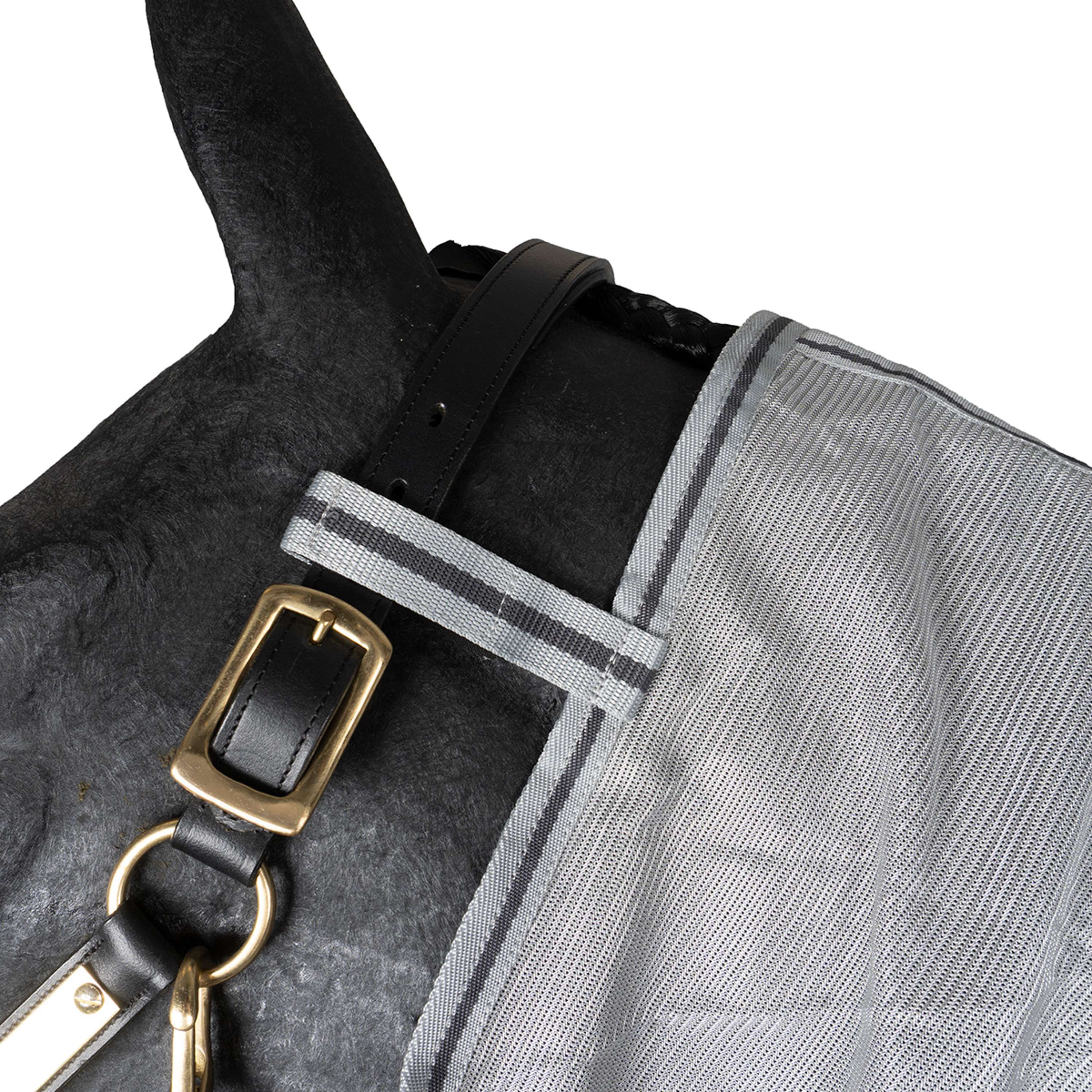 Waldhausen Couverture Anti-Mouches Protect avec Cou Indépendant Gris argenté/Gris - Image 9