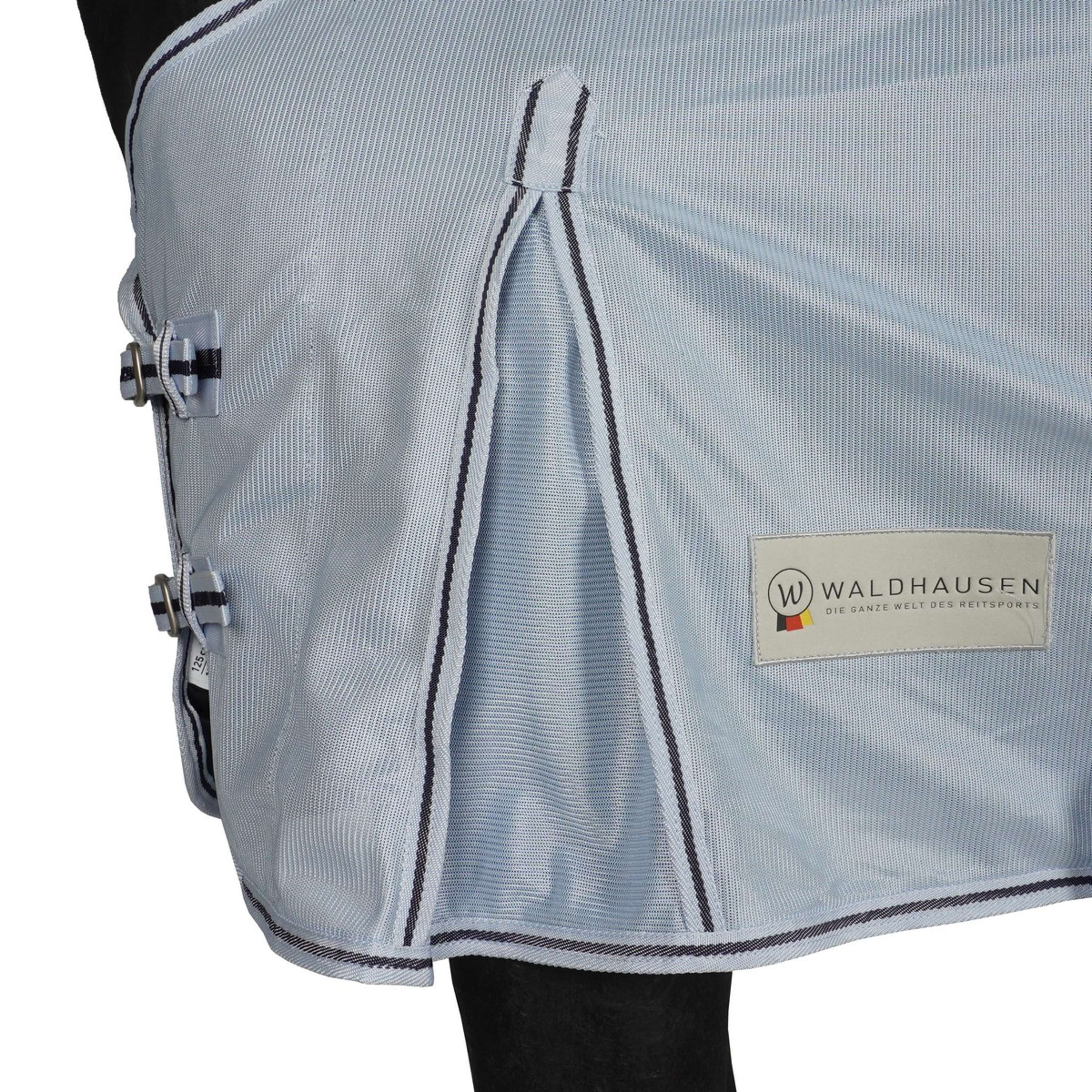 Waldhausen Couverture Anti-Mouches Protect Bleu clair/Bleu foncé - Image 7