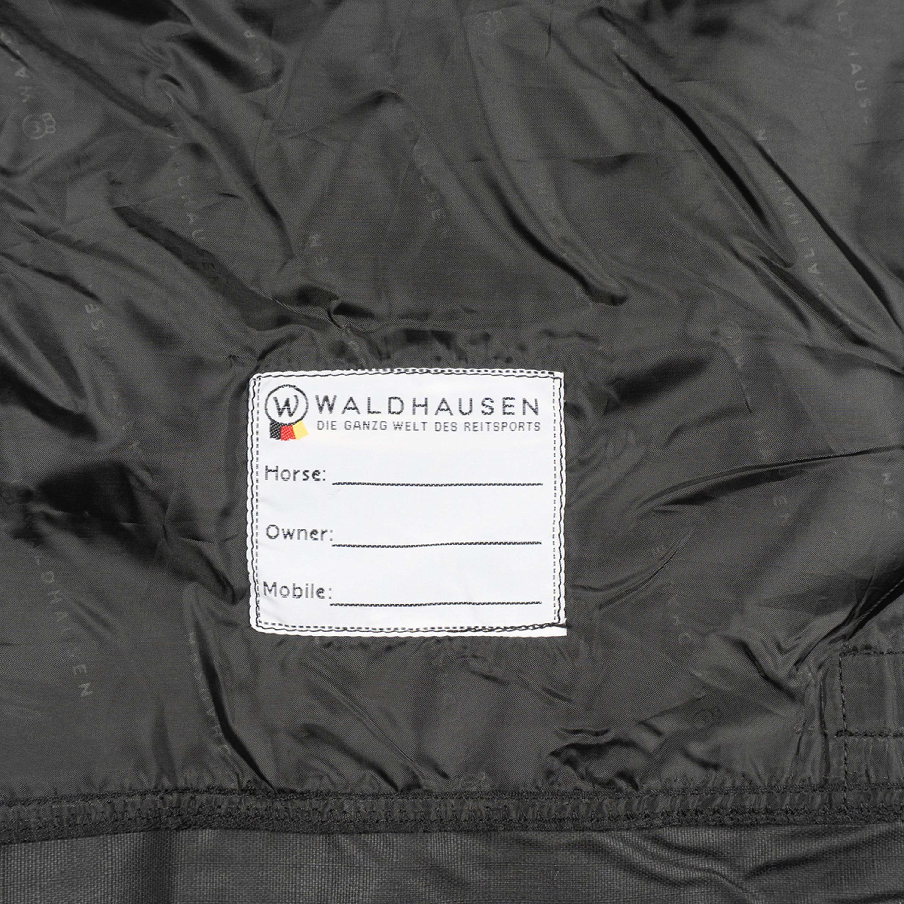 Waldhausen Couverture d'Extérieur Nordic High Neck Light 0g Noir - Image 14