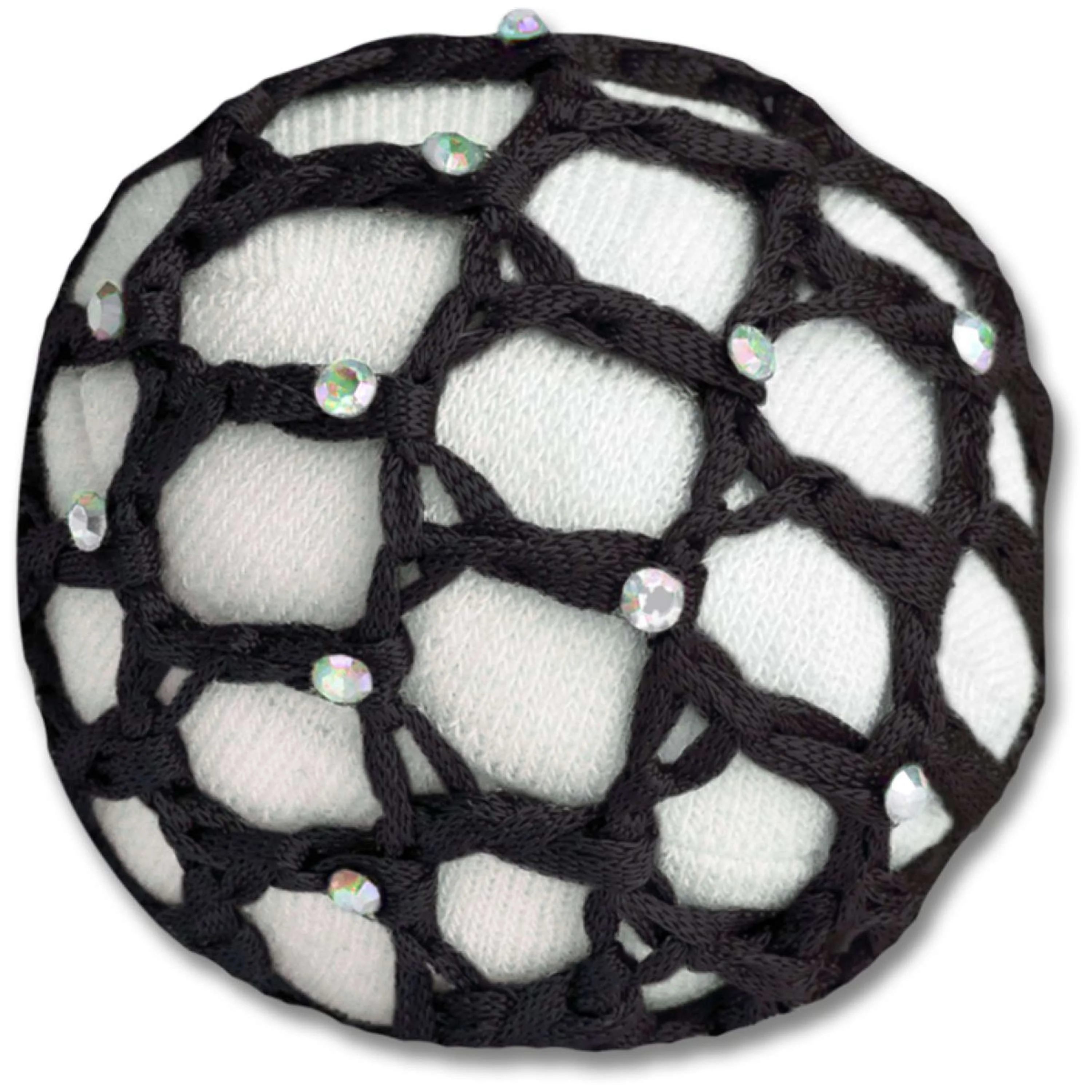 Waldhausen Filet à Cheveux avec Strass Noir