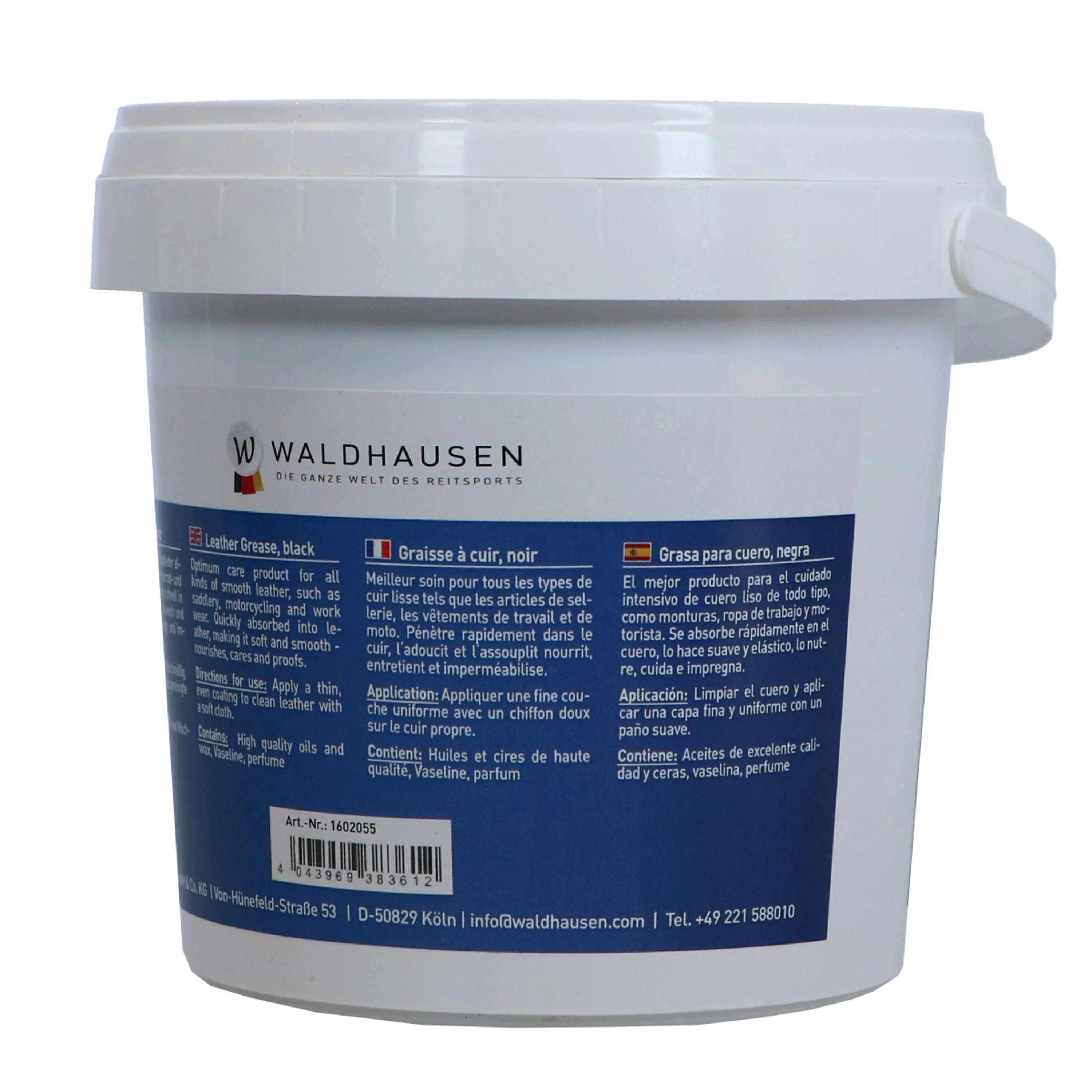 Waldhausen Graisse pour Cuir Noir - Image 3