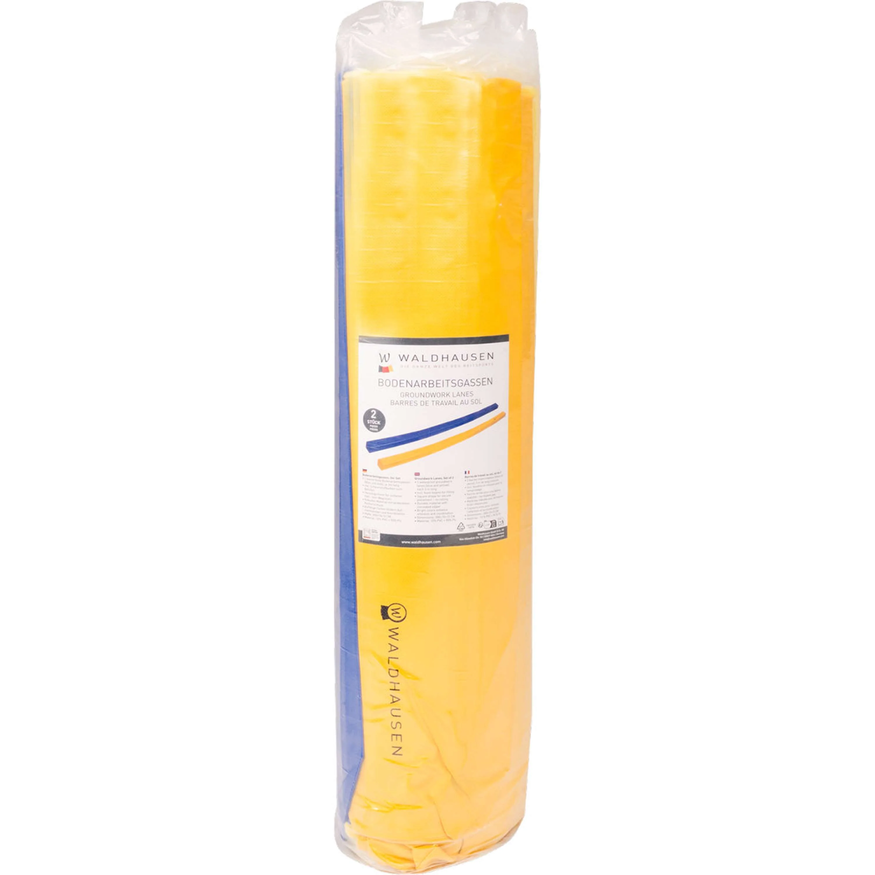 Waldhausen Poutres de fondation Jeu de 2 Bleu/Jaune - Image 3